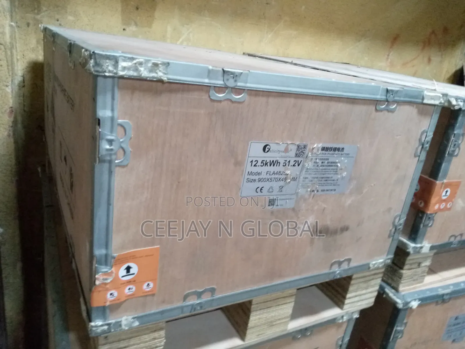 Solar Felicity 12.5kwh 51.2v Lithium Ion Battery