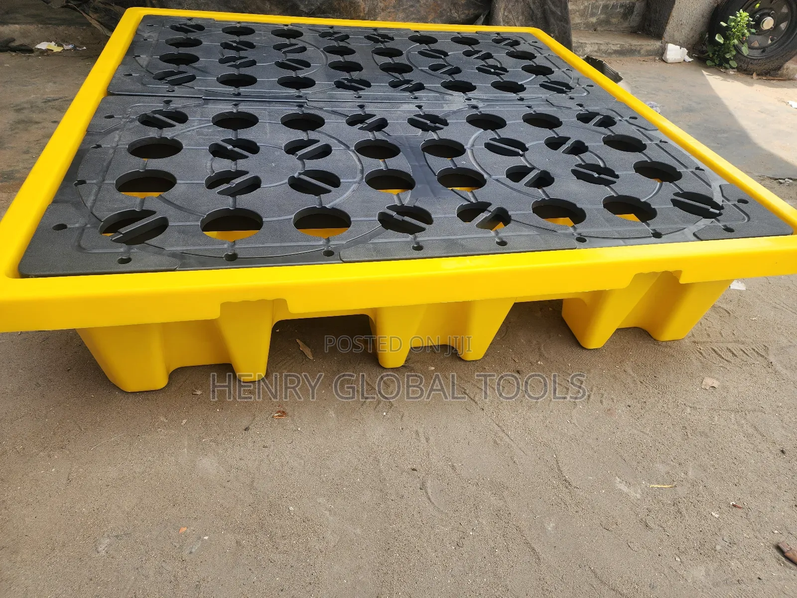 4drum Oil Steel Pallet
