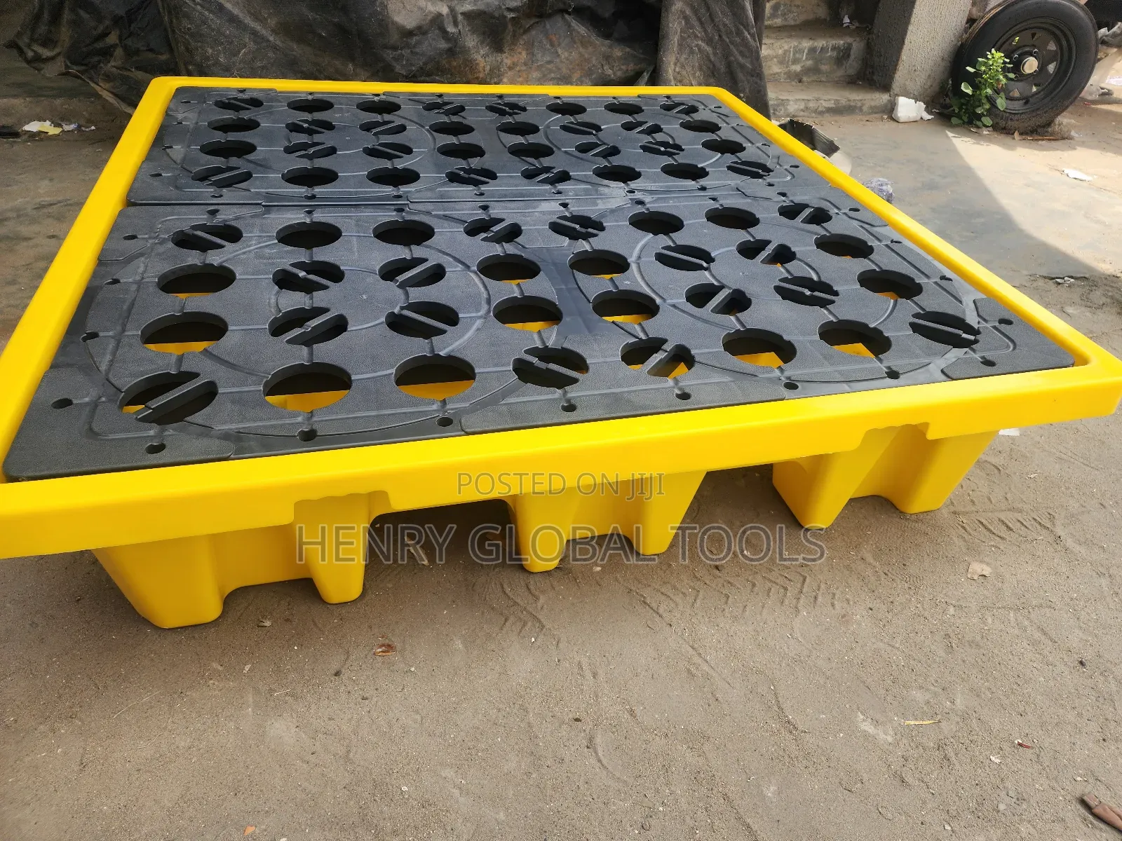 4drum Oil Steel Pallet