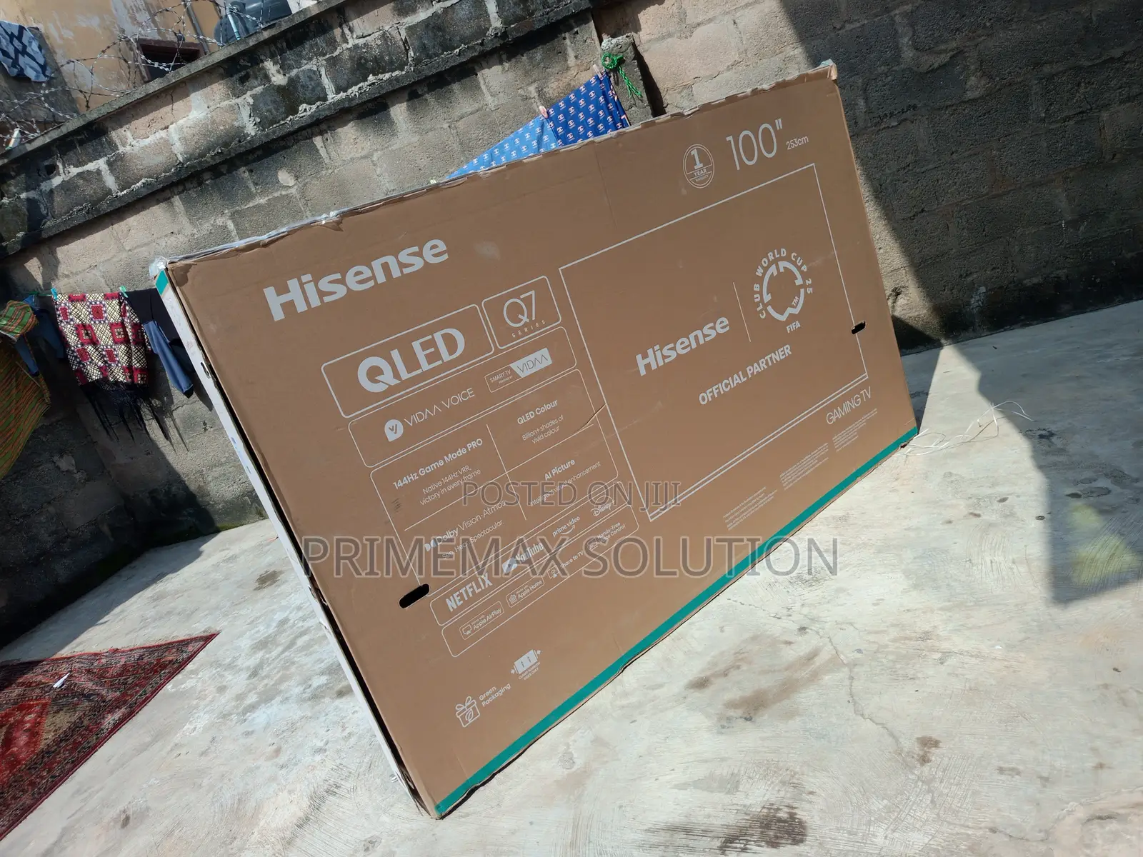 Giant Screen, Giant Performance – Hisense Qled 100"