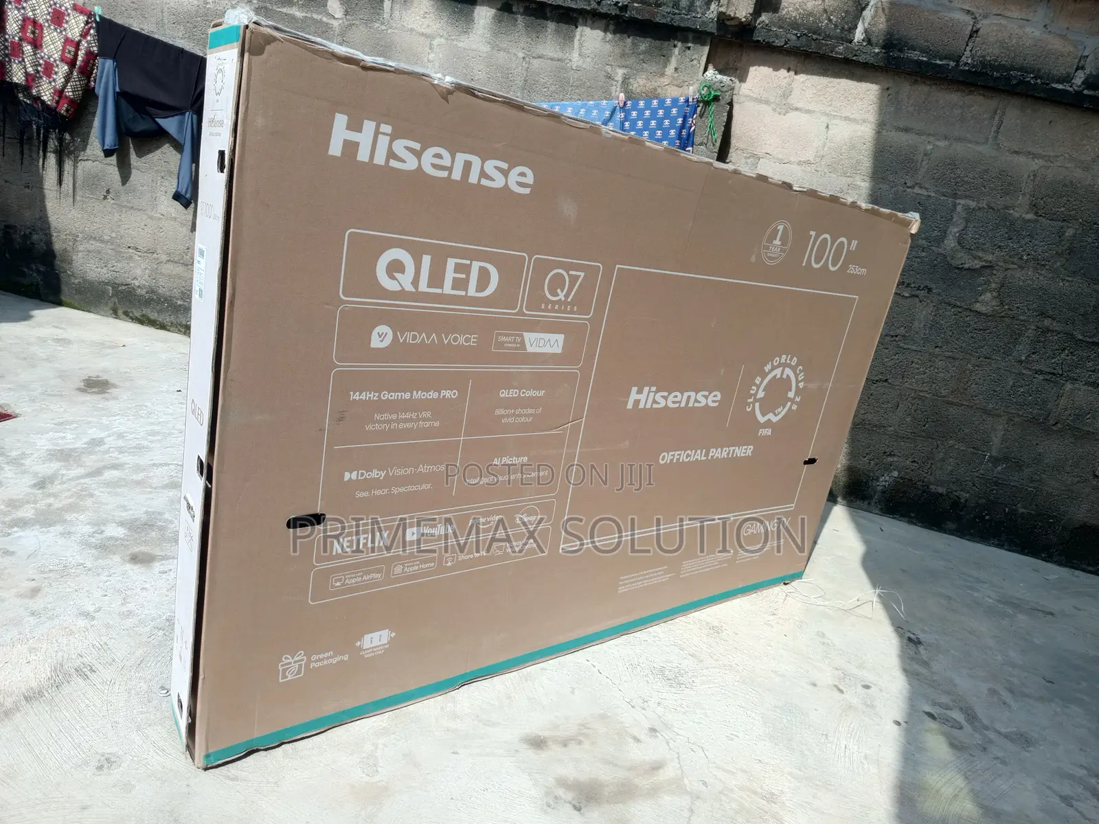 The 100" Qled Revolution Starts With Hisense