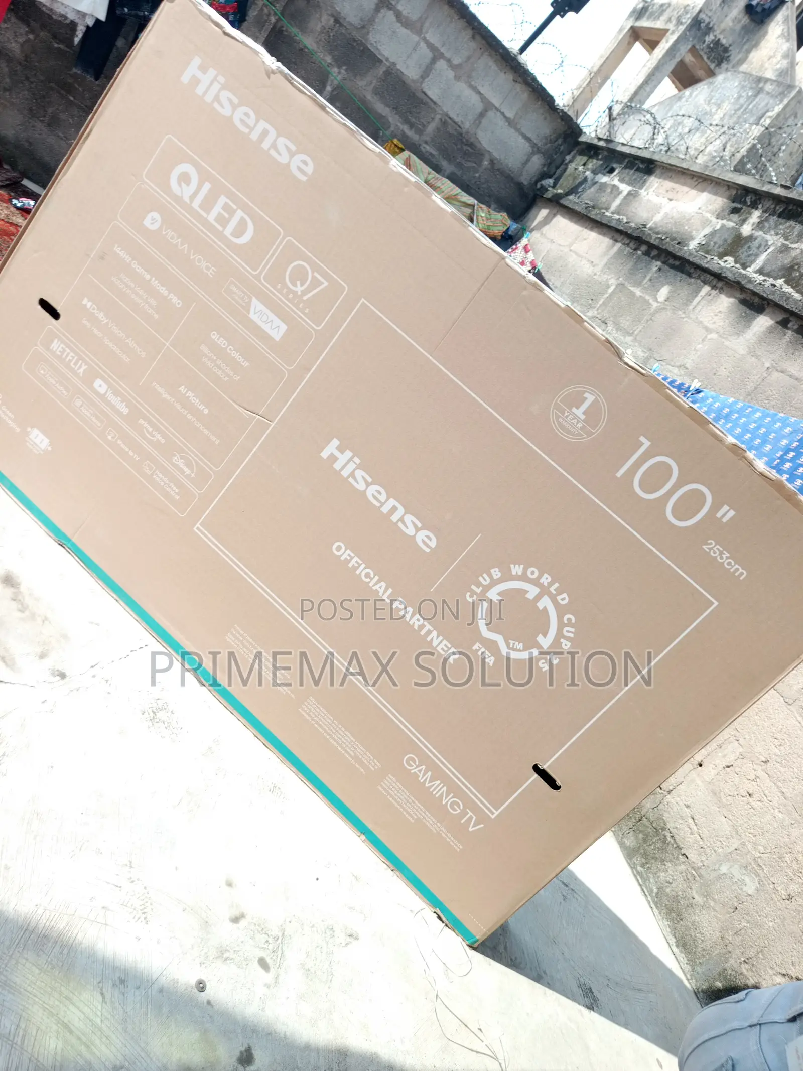 The 100" Qled Revolution Starts With Hisense