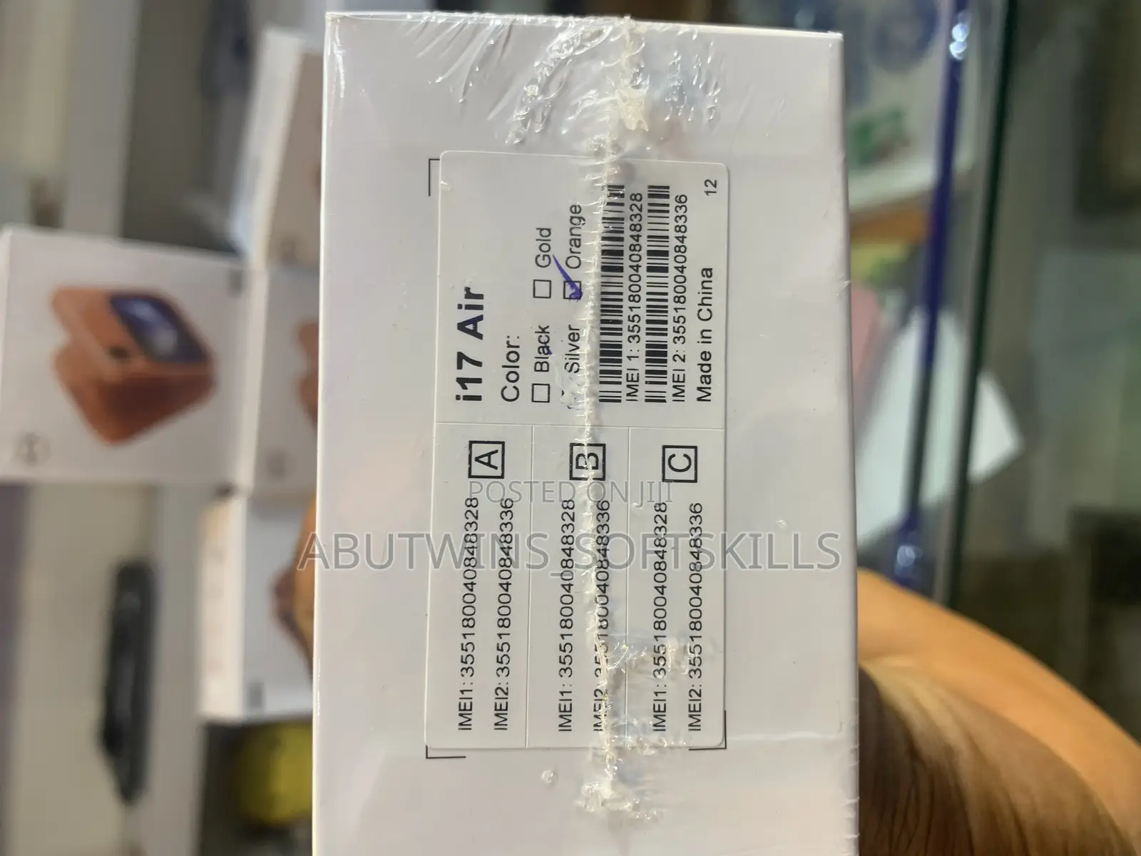 New Apple iPhone X 64 GB Orange