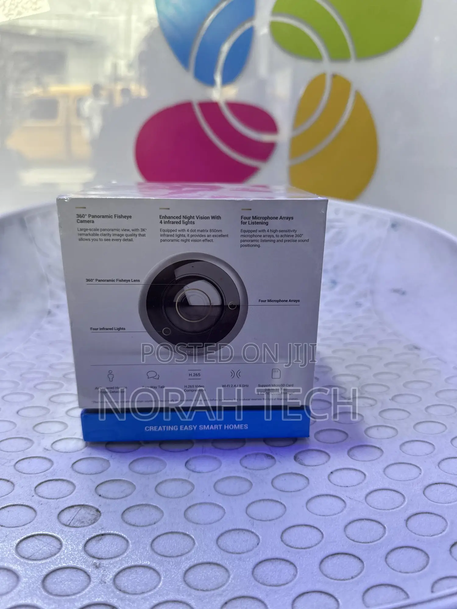 Ezviz Cs-E4p Panoramic Fisheye Indoor Camera