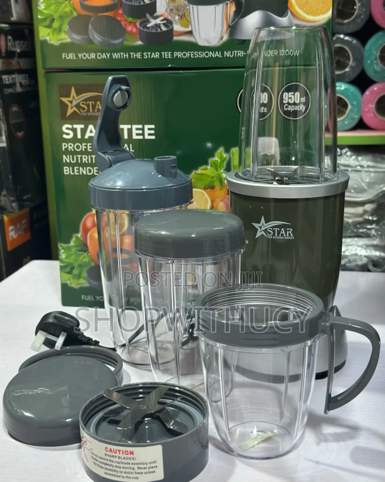 Multifunctional Blender High-Power Smoothie Maker 1200w