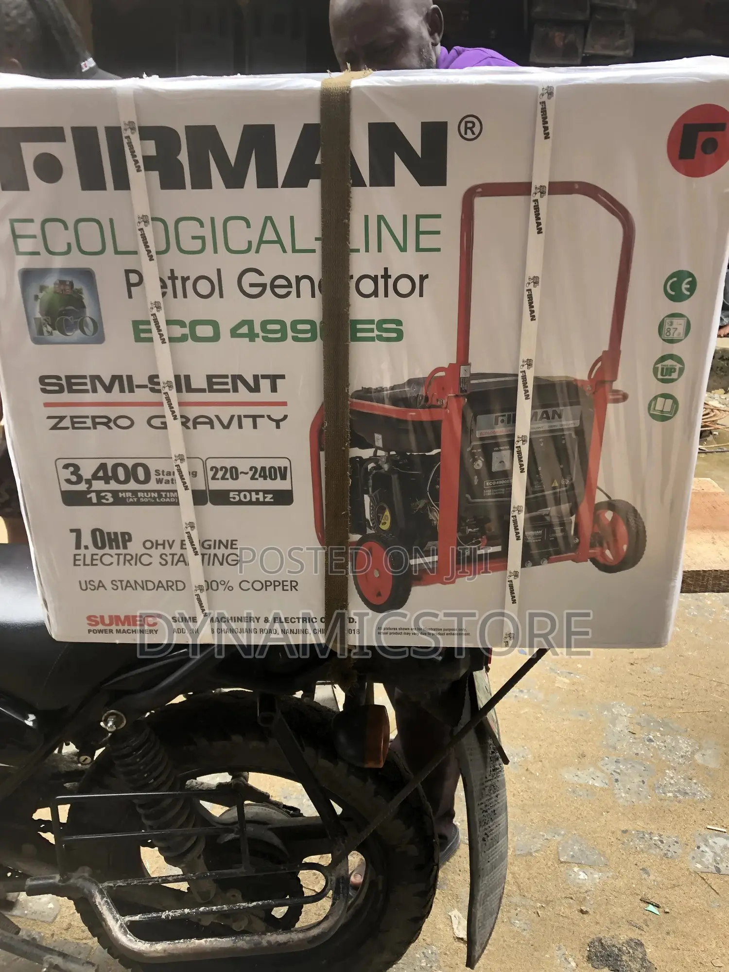 Eco 4990es Sumec Firman 3.4kva Generator