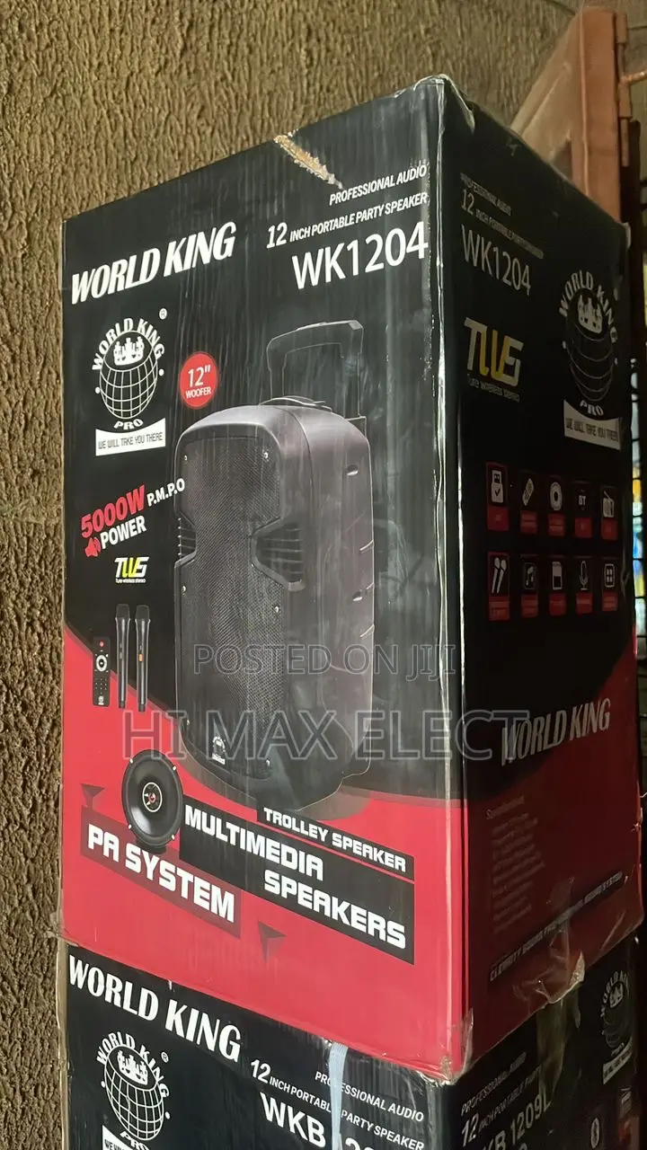 12” Rechargeable Public Address Speaker