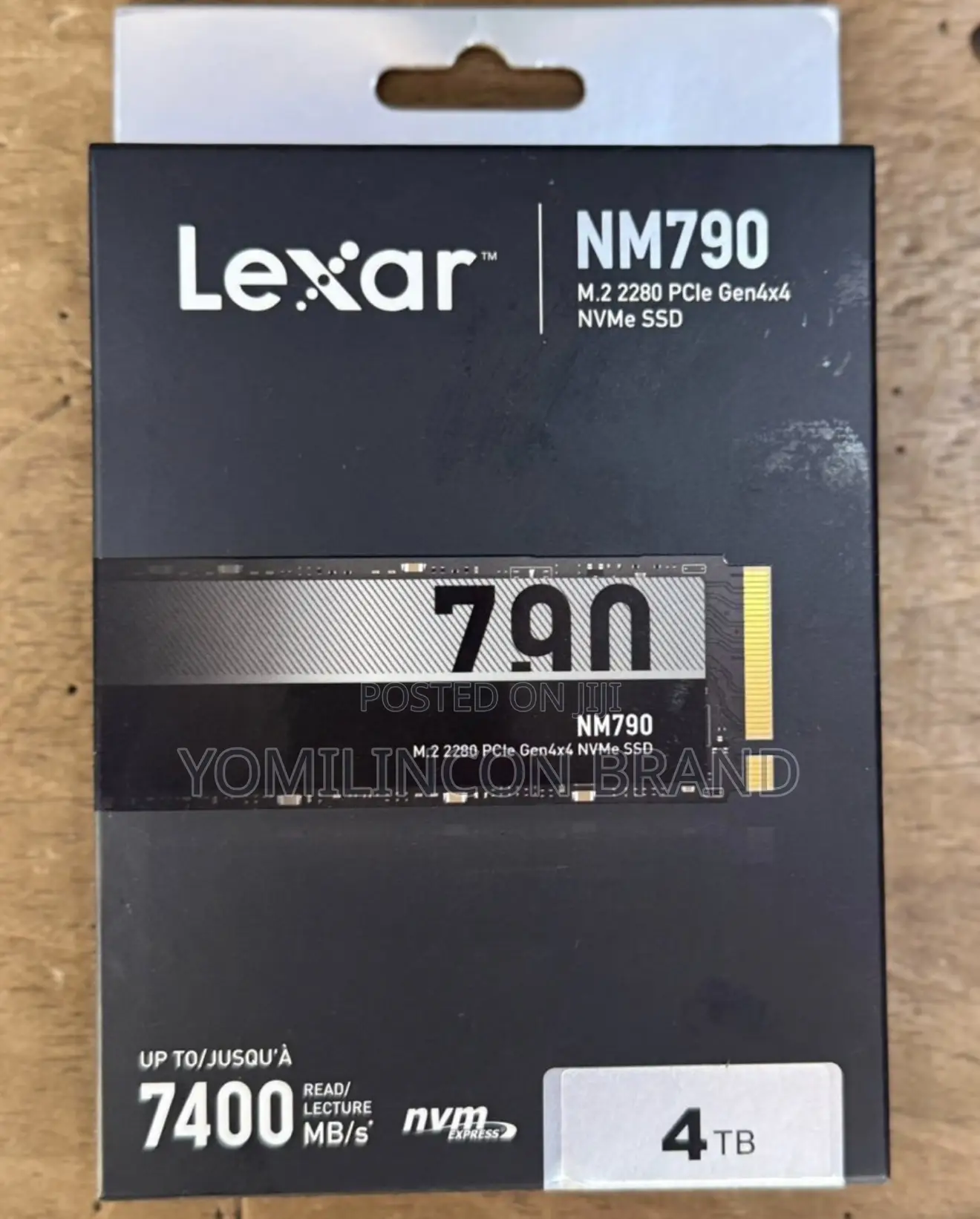 Lexar 4tb Nm790 Ssd Pcie Gen4 Nvme M.2 2280