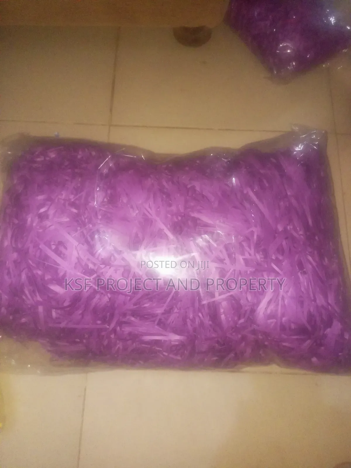 Purple Shredded Paper 1kg