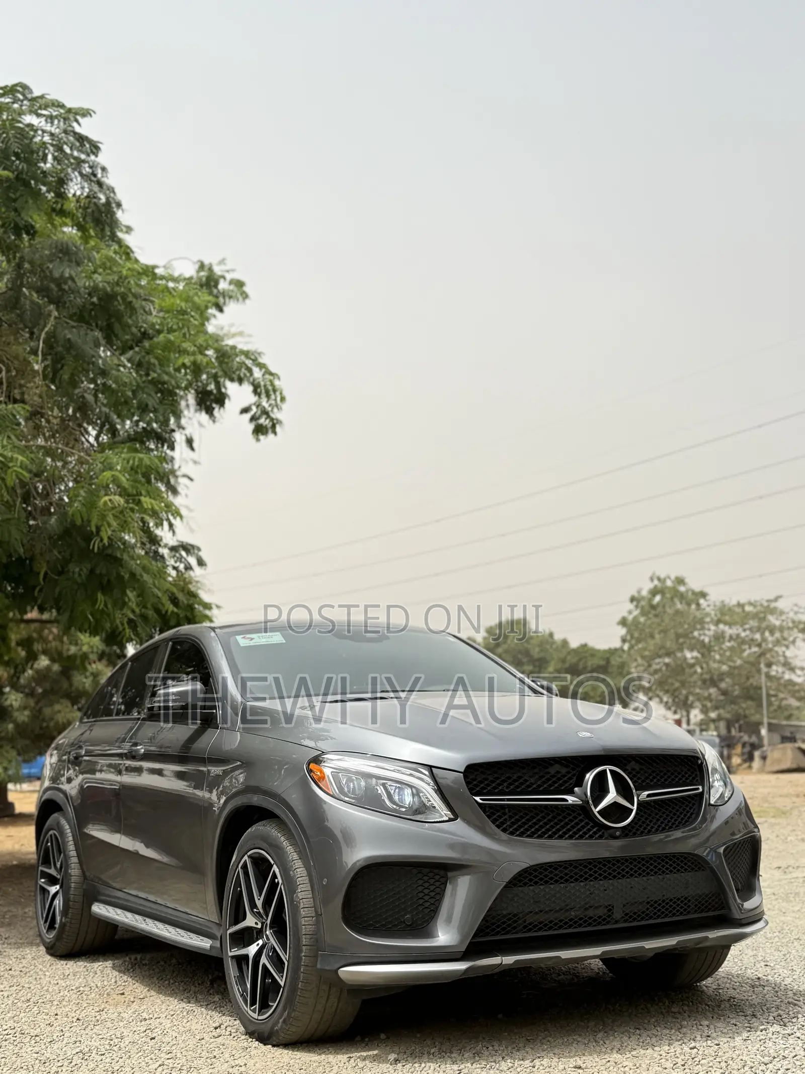 Mercedes-Benz GLE-Class AMG GLE 43 4MATIC 2017 Gray