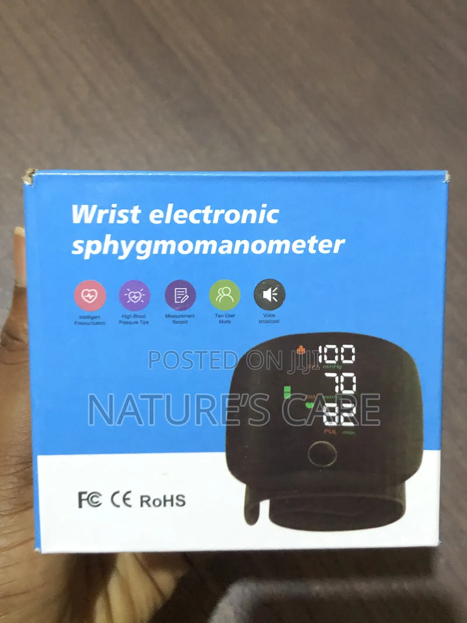 Wrist Electronic Sphygmomanometer