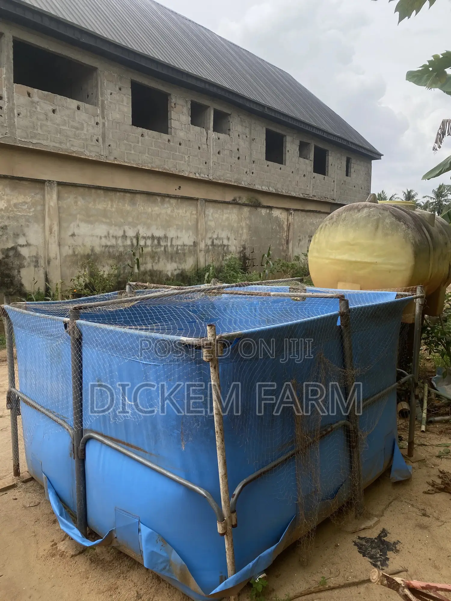 Mobile Fish Pond 6 X 6 X 4ft