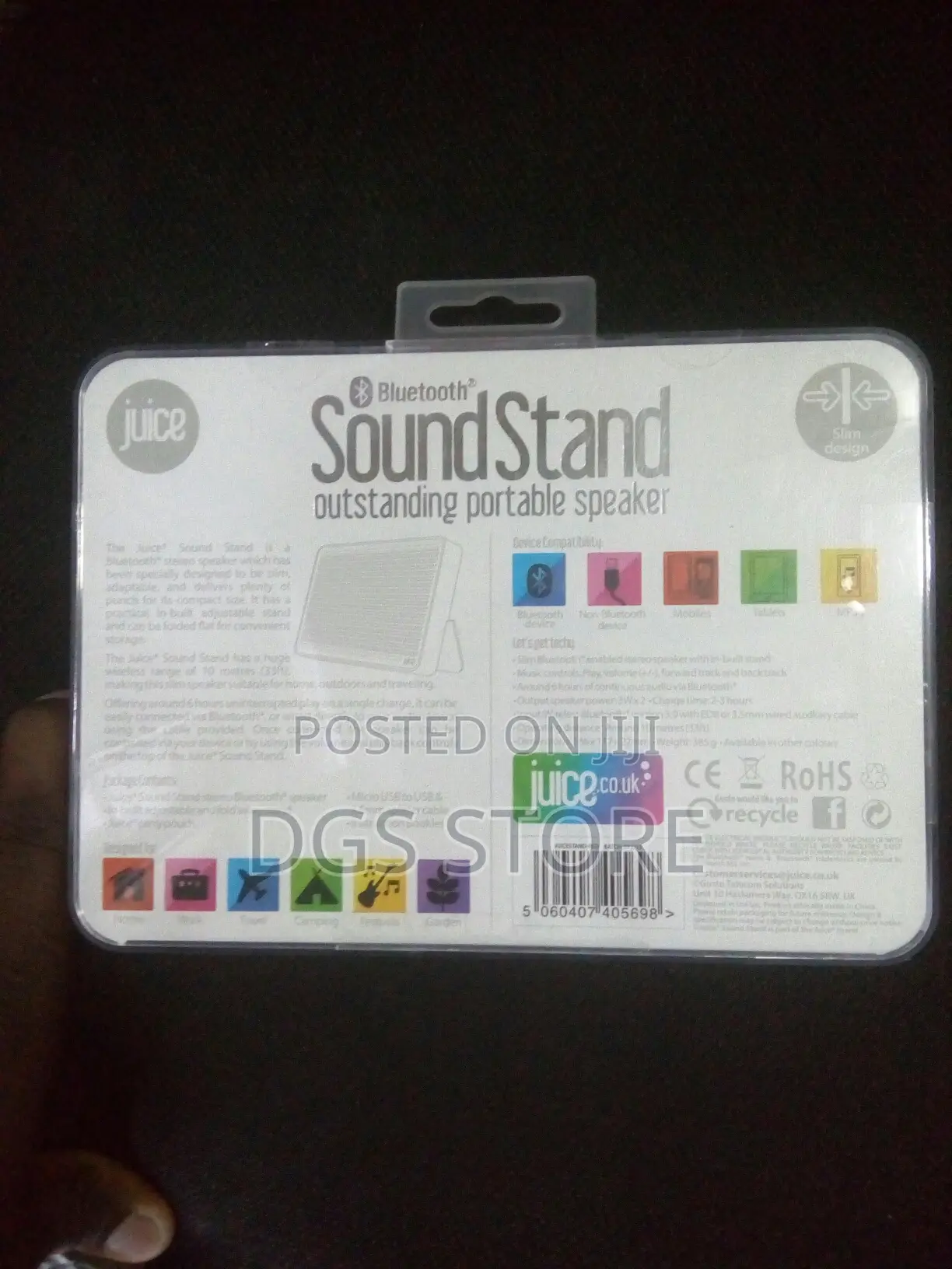 Juice Sound Stand Bluetooth Active Speaker