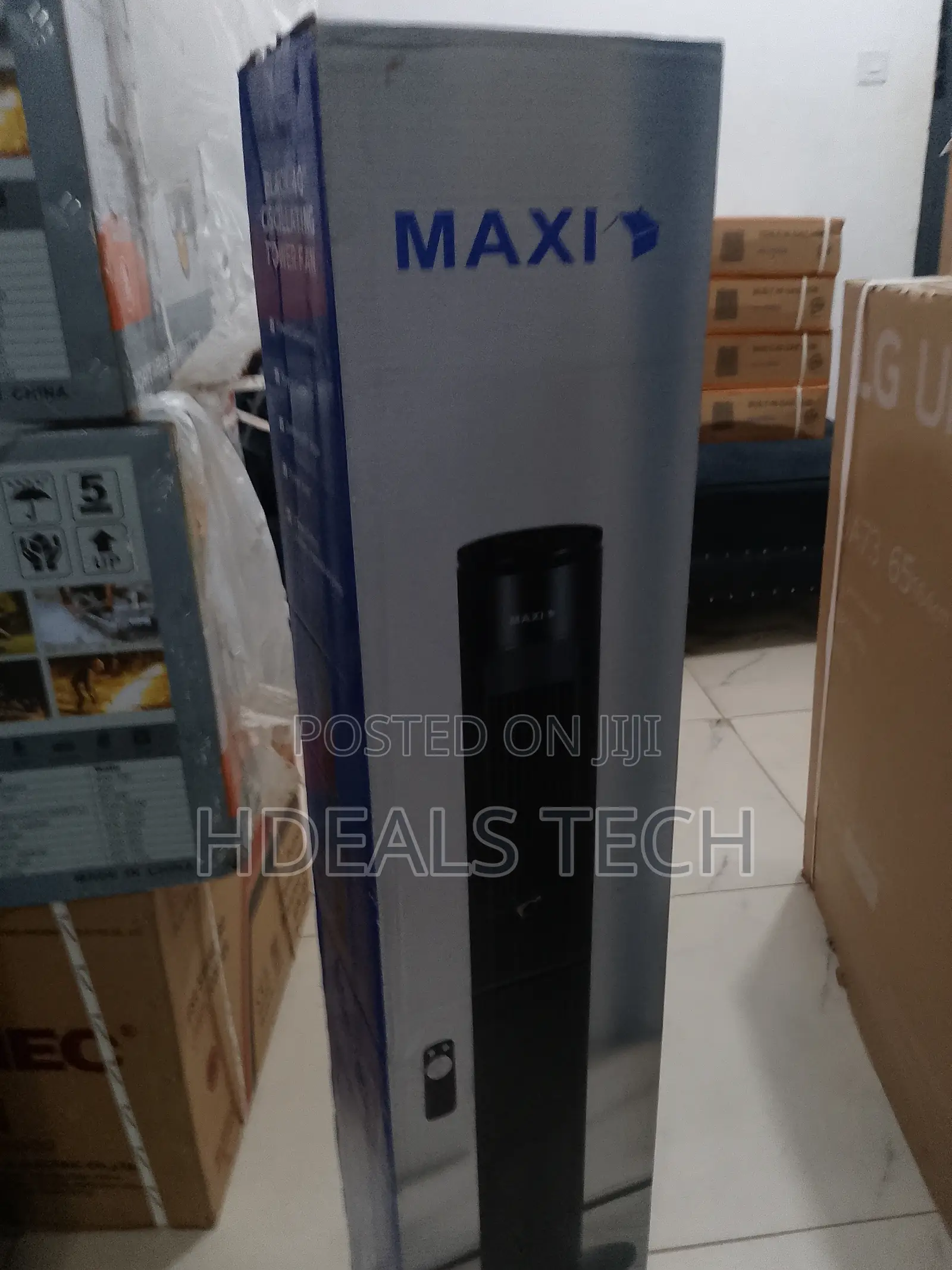 Maxi Air Tower Fan – Powerful Motor Long-Lasting Performance