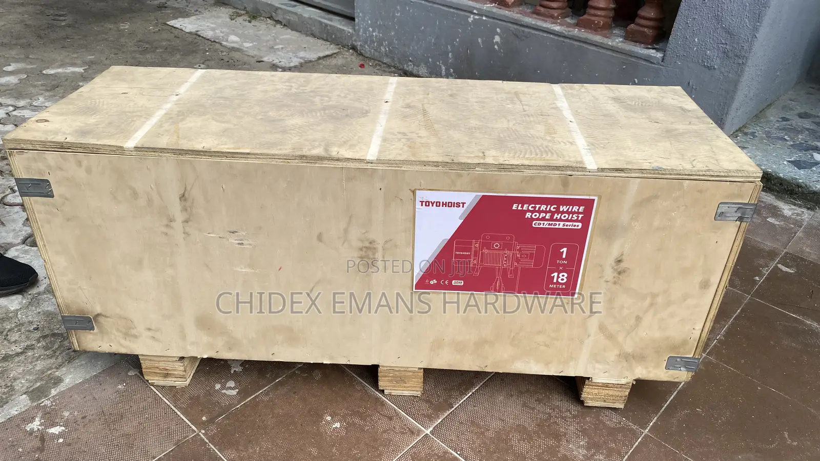Electric Wire Rope Hoist 1ton X 18