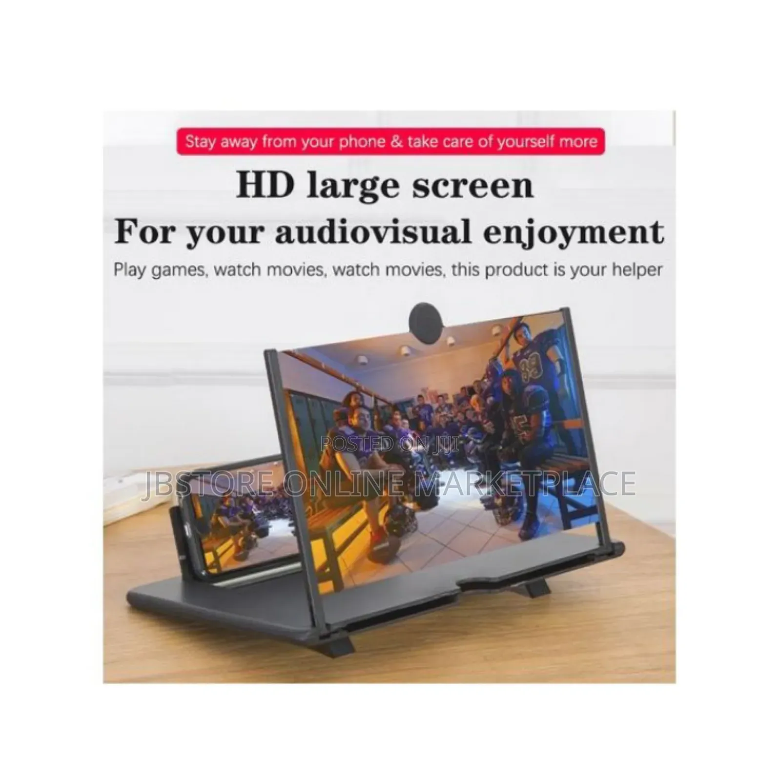 12" Inch 3d Mobile Phone Screen Magnifier Enlargement