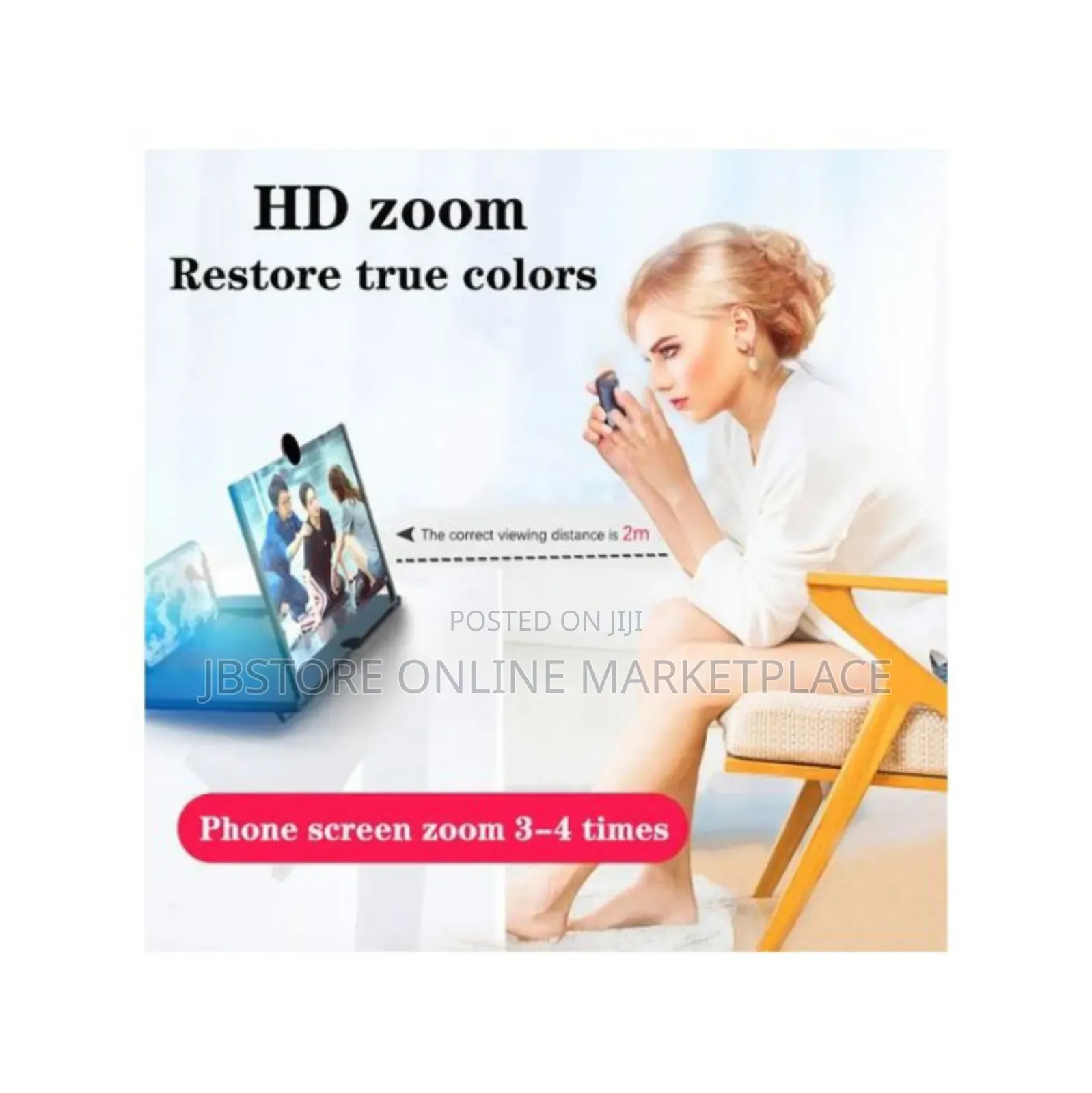 12" Inch 3d Mobile Phone Screen Magnifier Enlargement