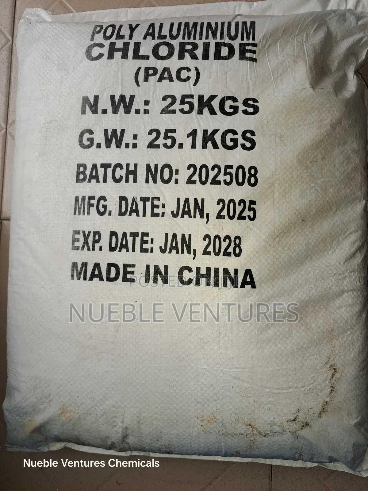 Poly Aluminum Chloride (White)