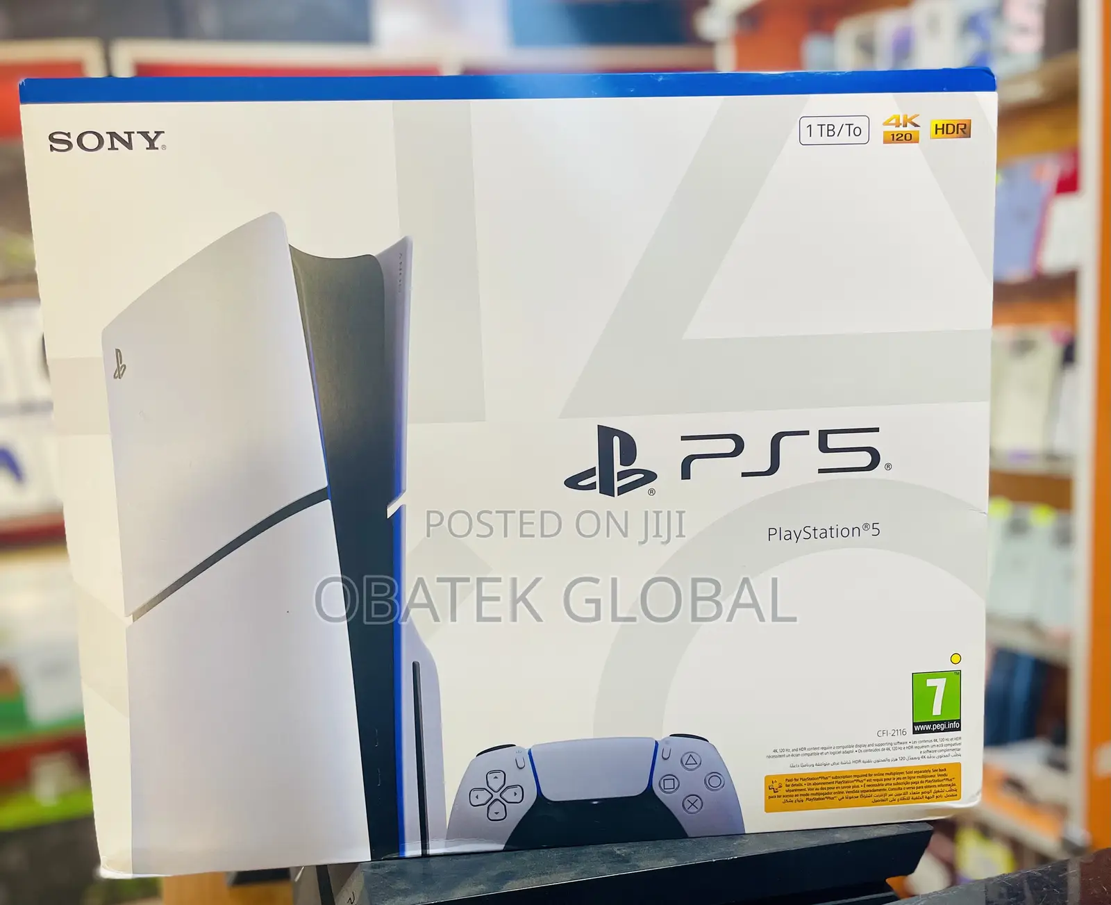 Playstation 5 Slim Console With A Pad