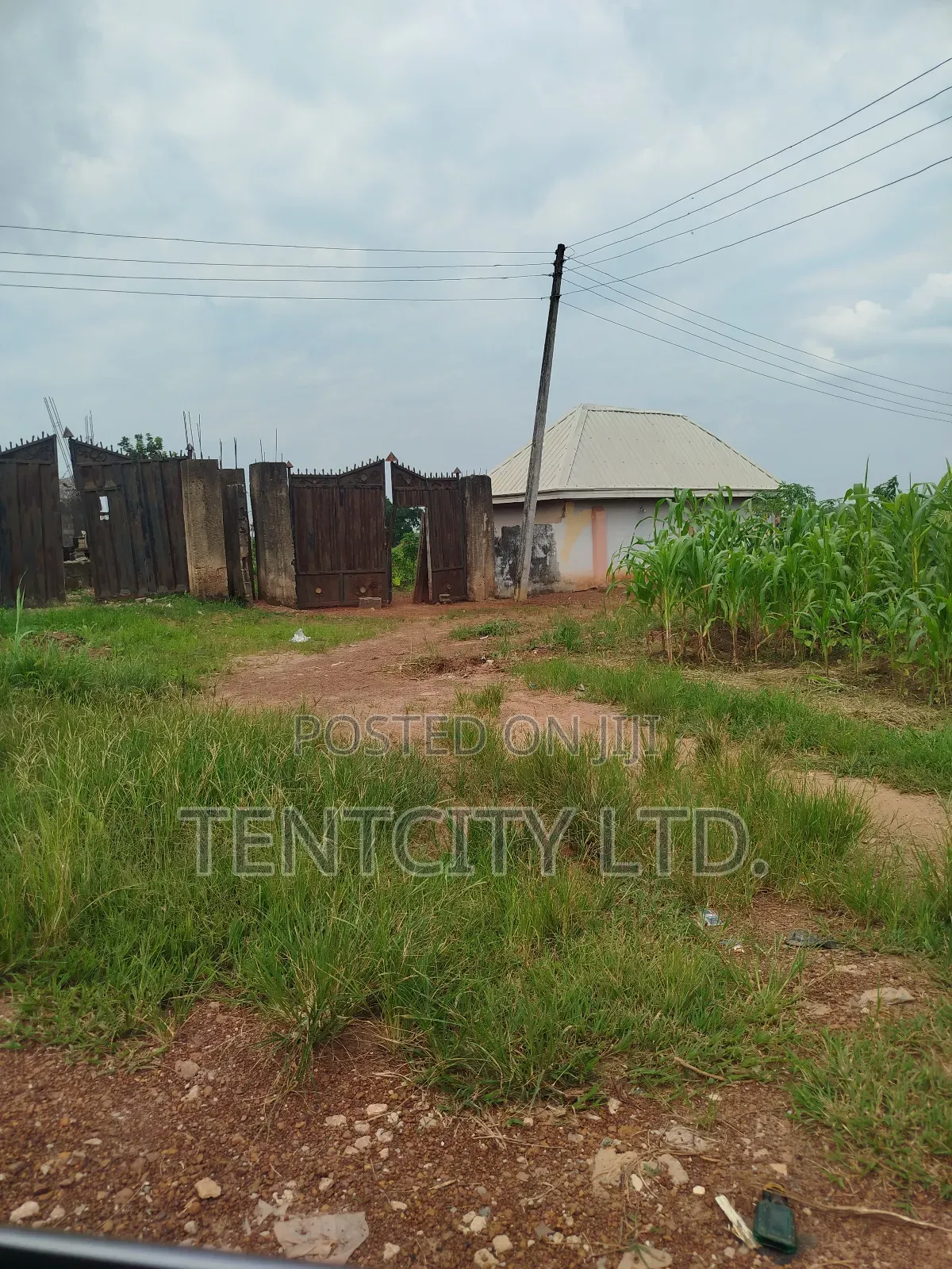 520sqm Fenced Gated at Emene Industrial Layout