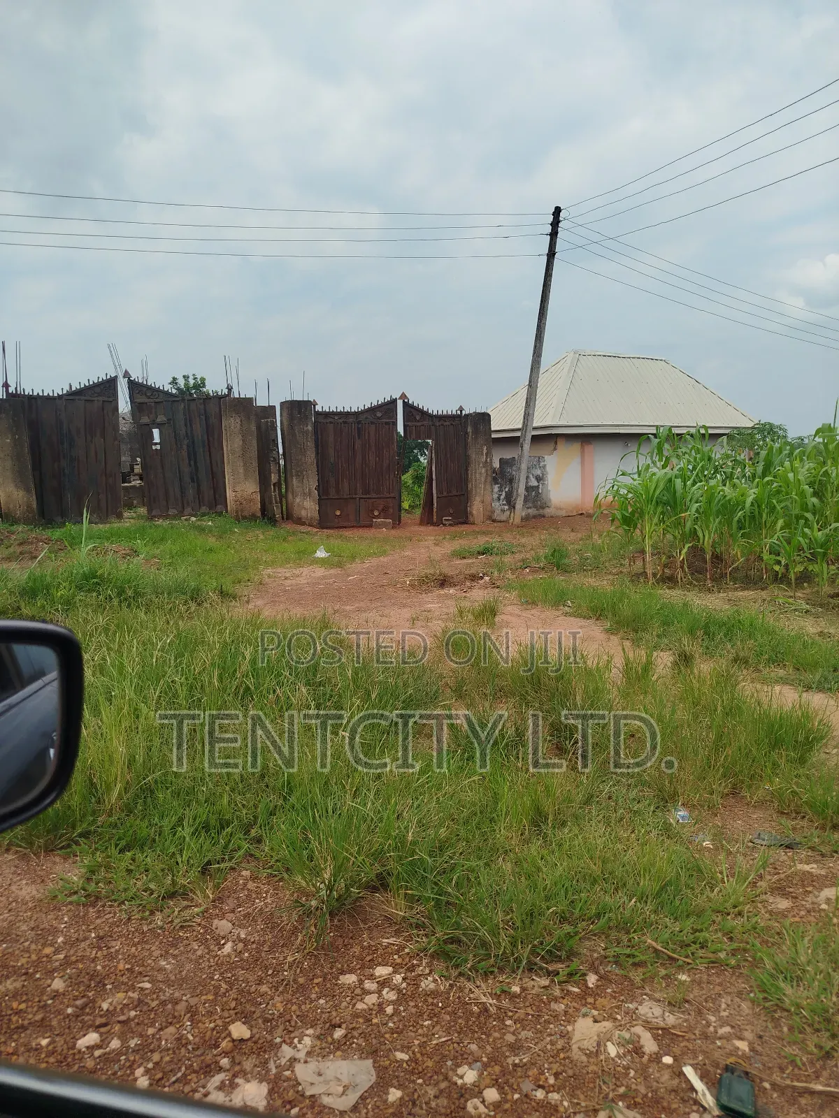 520sqm Fenced Gated at Emene Industrial Layout