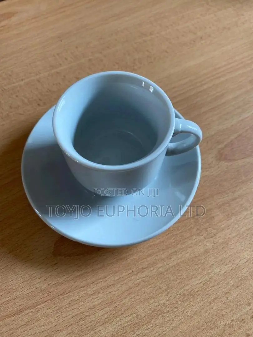 Single Espresso Coffee Cup "6 in 1 With Saucer"