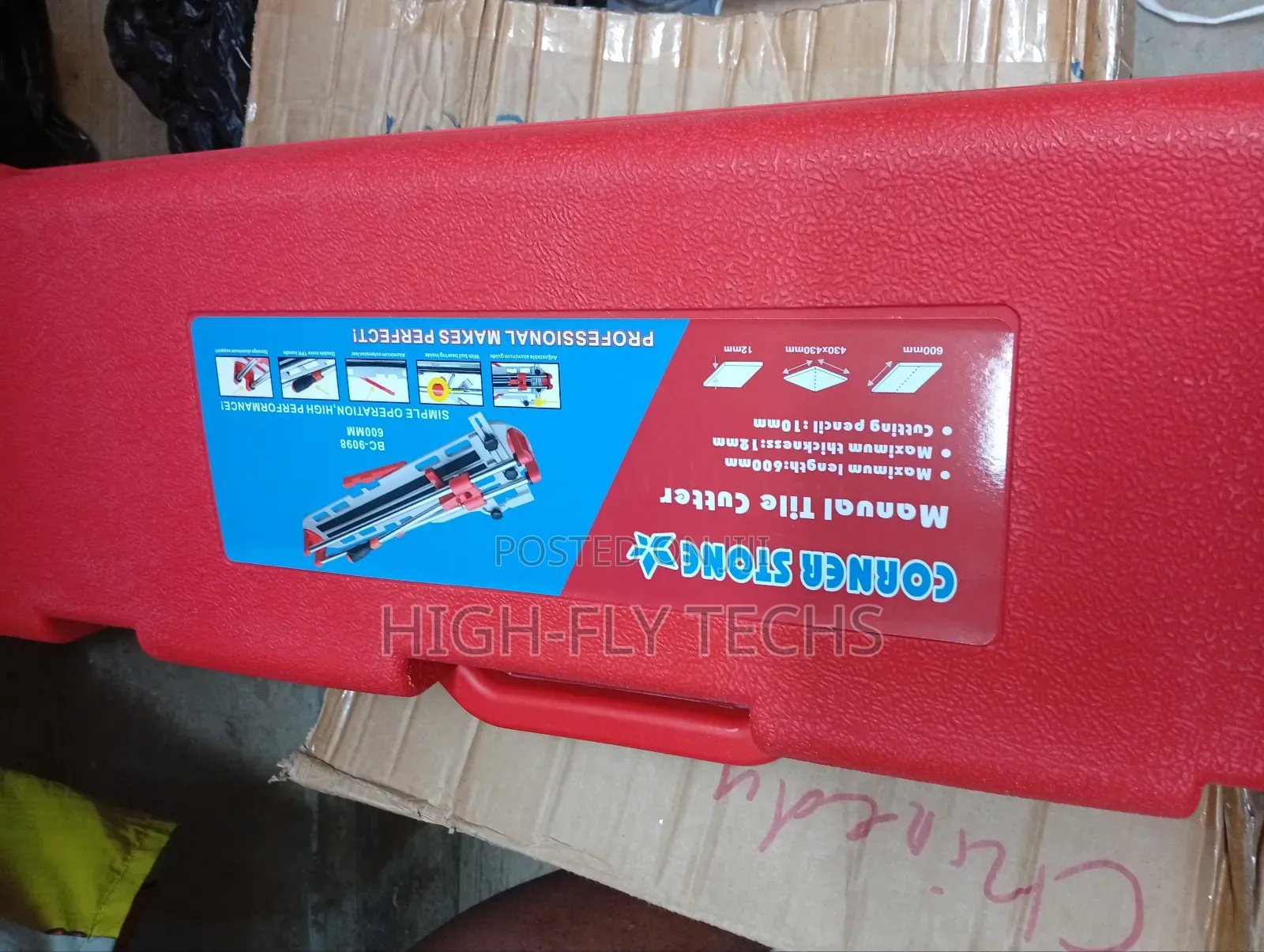 Cornerstone Manual Tile Cutter, 600mm, Bc-9098