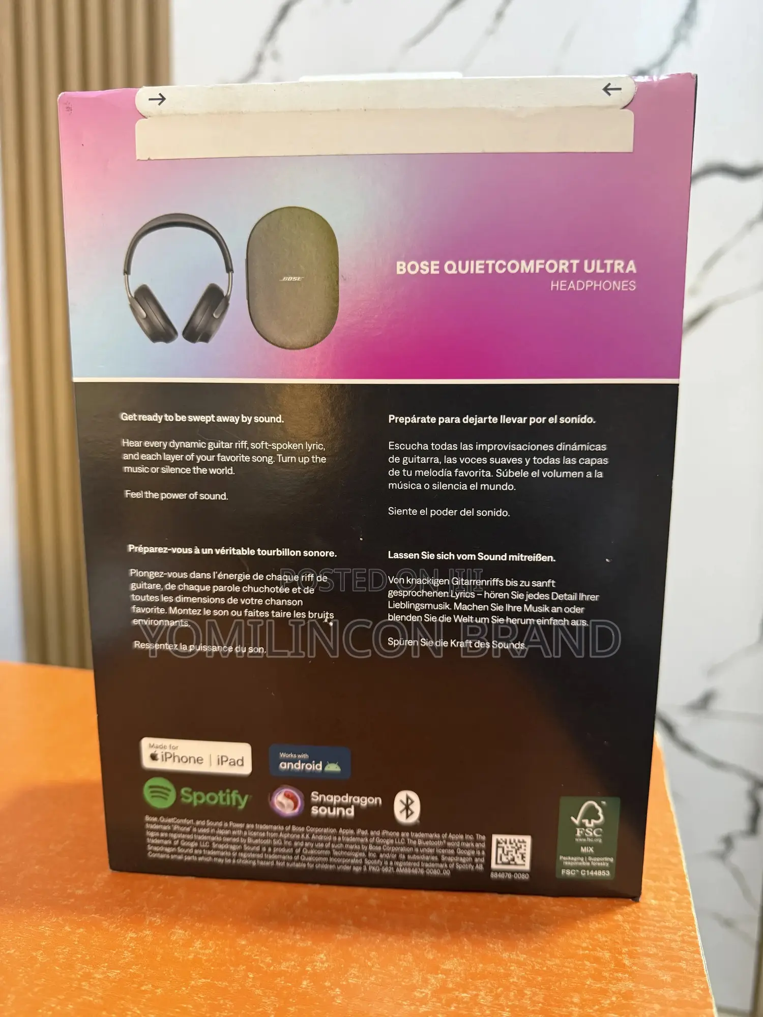 Bose Quietcomfort Ultra Bluetooth Headphones - Black