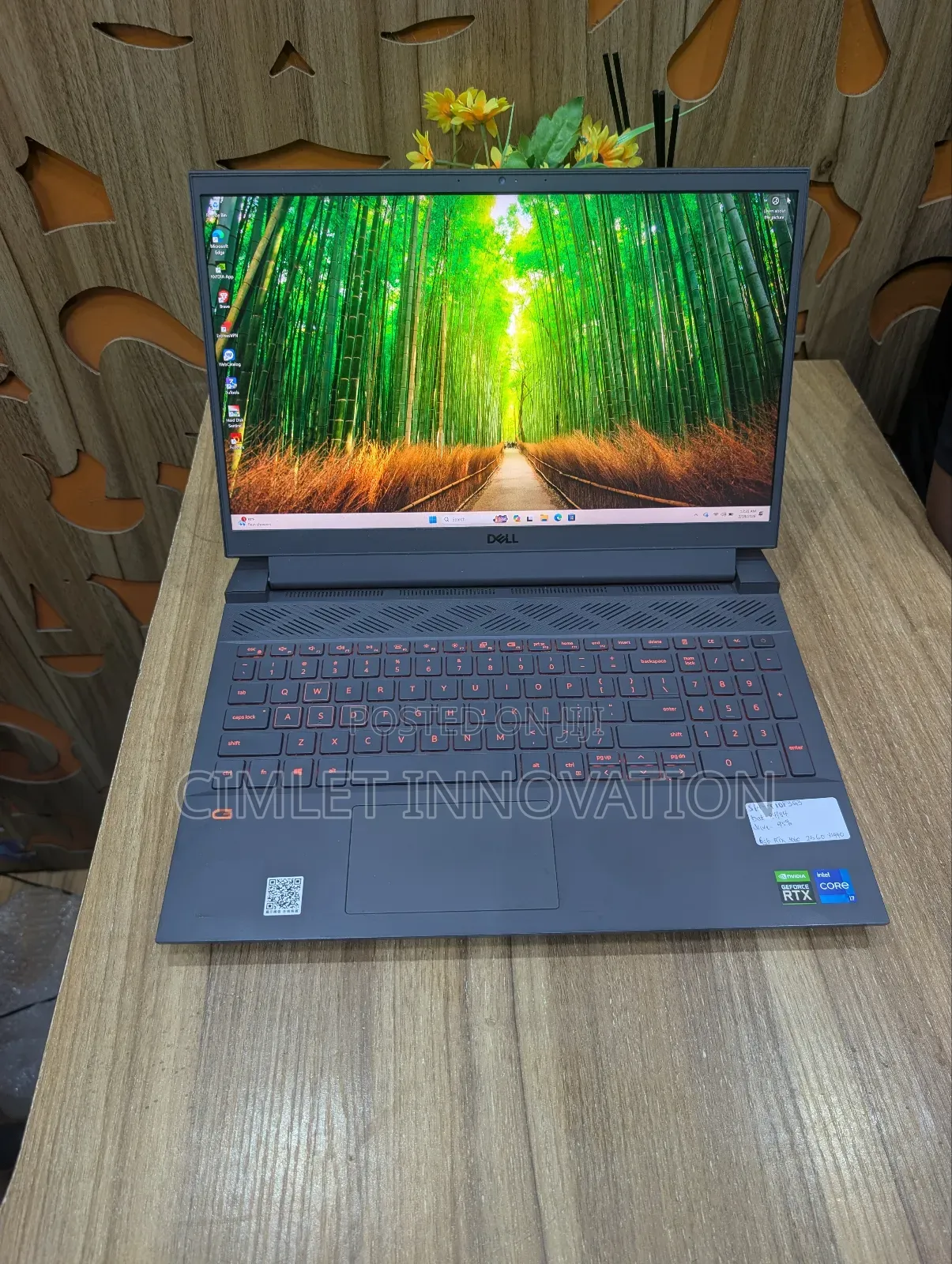 Laptop Dell G15 5511 16GB Intel Core i7 SSD 512GB
