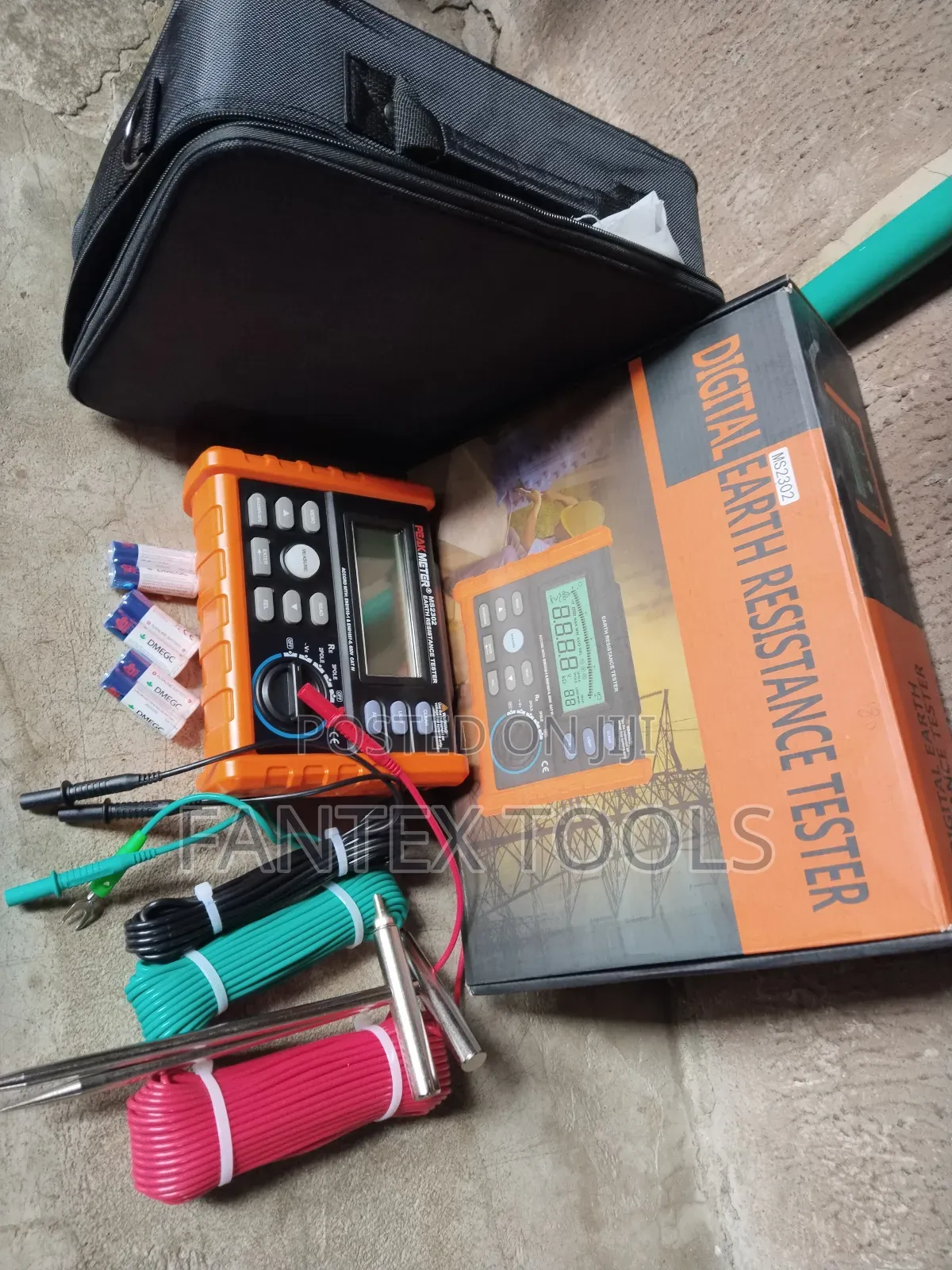 Digital Earth Restance Tester
