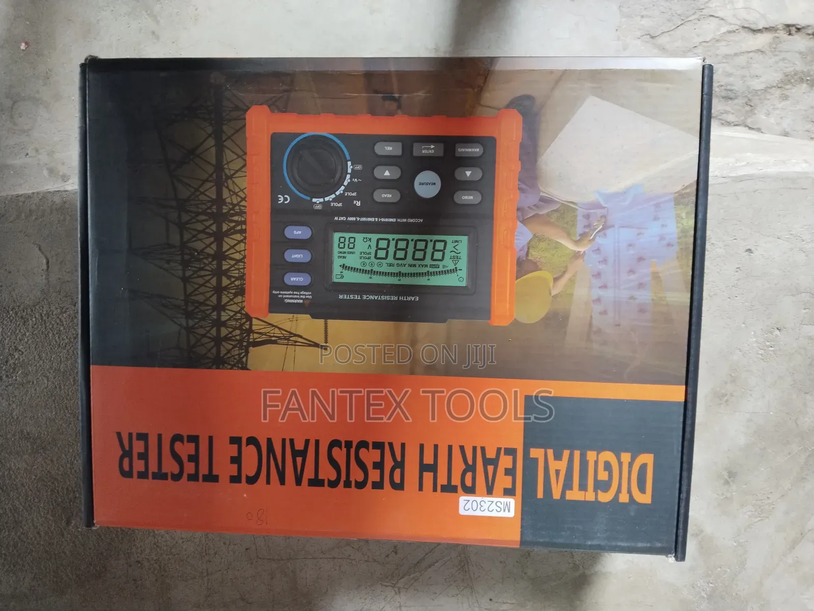 Digital Earth Restance Tester