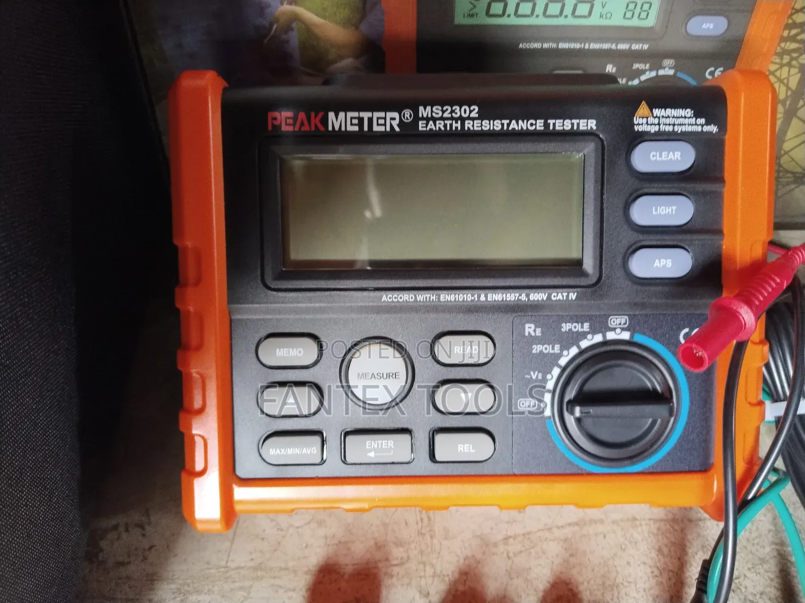 Digital Earth Restance Tester