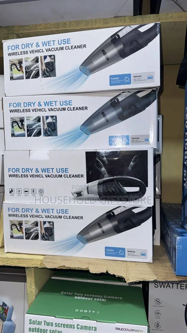 Wet and Dry Vacuum Cleaner for Home and Car Use