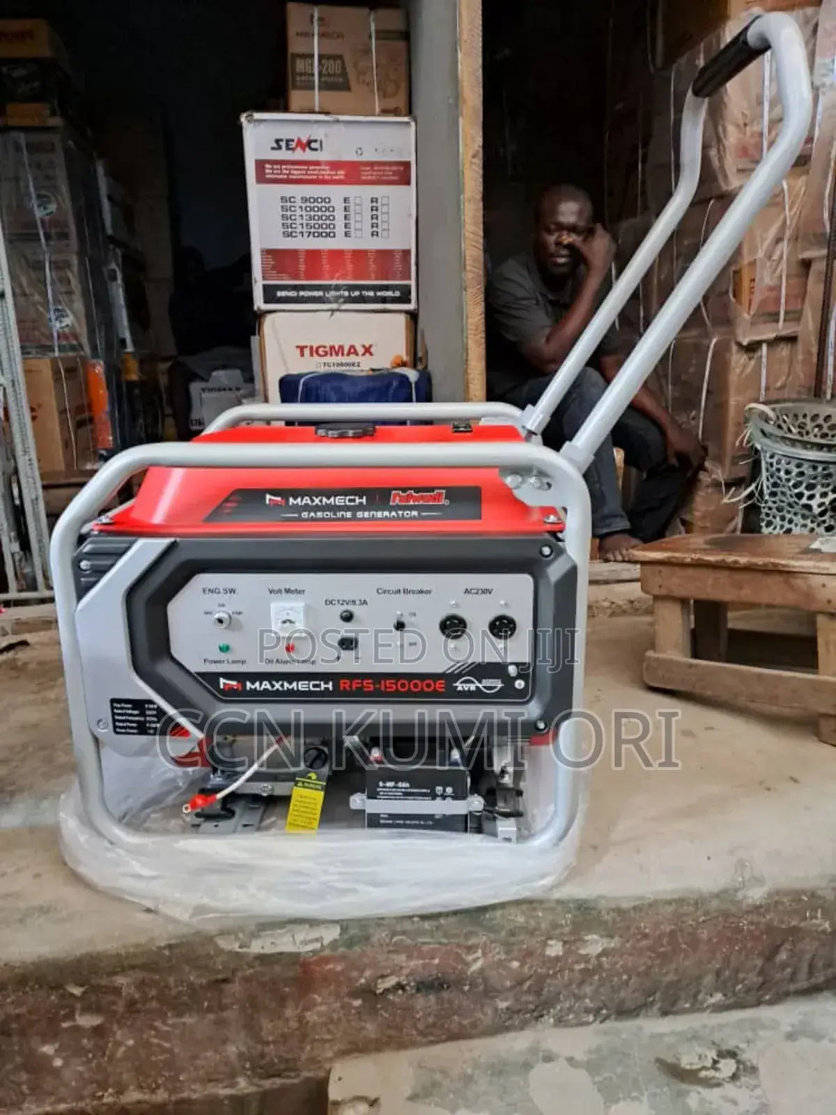 Maxmech Rfs15000e Generator 12.5kva  Copper