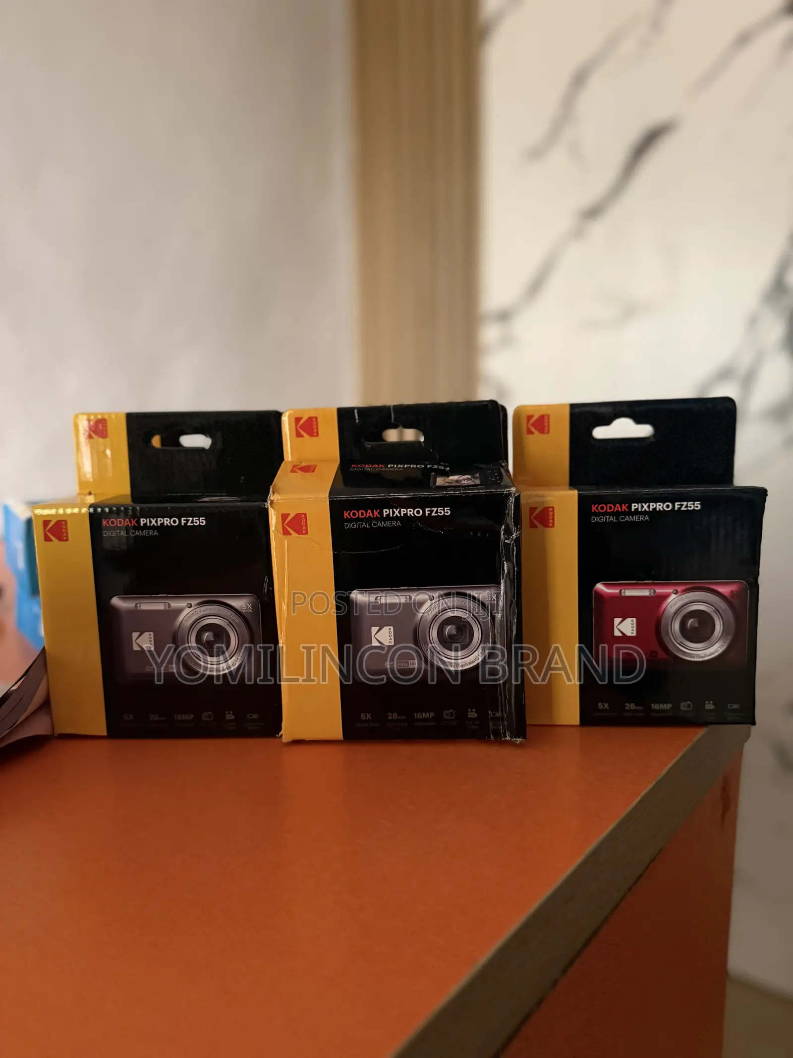 Kodak Pixpro Fz55 16mp Cmos Sensor Digital Camera 5x Optical Zoom