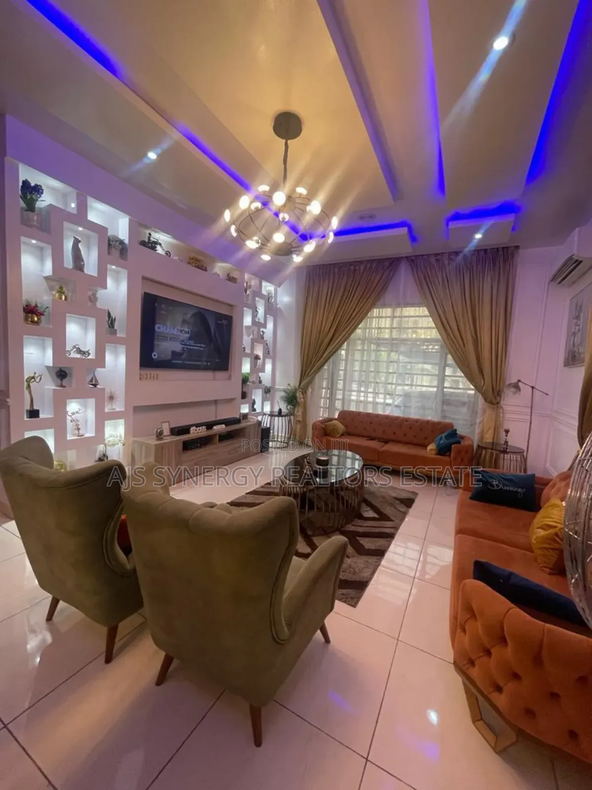 Furnished 5bdrm Duplex in Megamound Estate, Ikota for rent