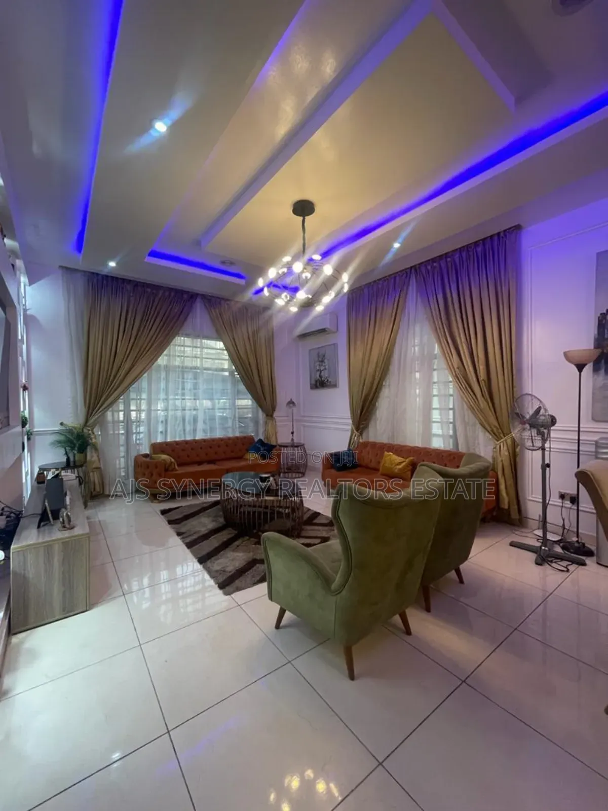 Furnished 5bdrm Duplex in Megamound Estate, Ikota for rent