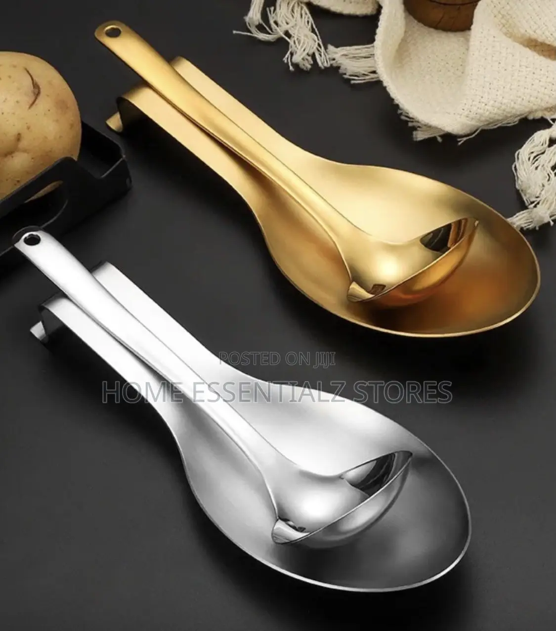 Kitchen Spoon Rest - Stainless Steel Spoon Rest