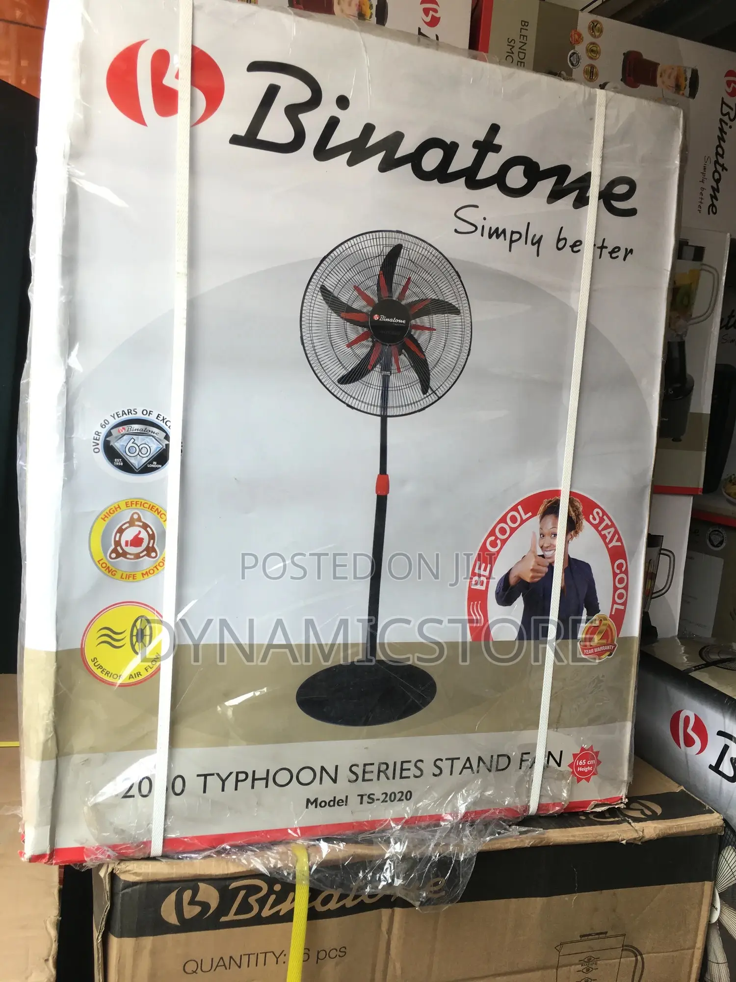 20" Binatone Mosquito Repellent Air Freshener Standing Fan.