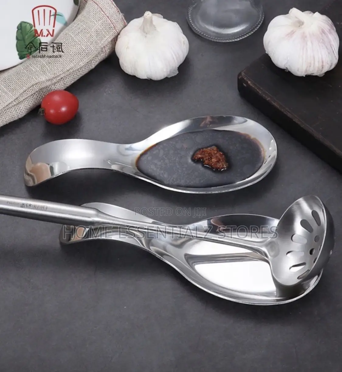 Kitchen Spoon Rest - Stainless Steel Spoon Rest