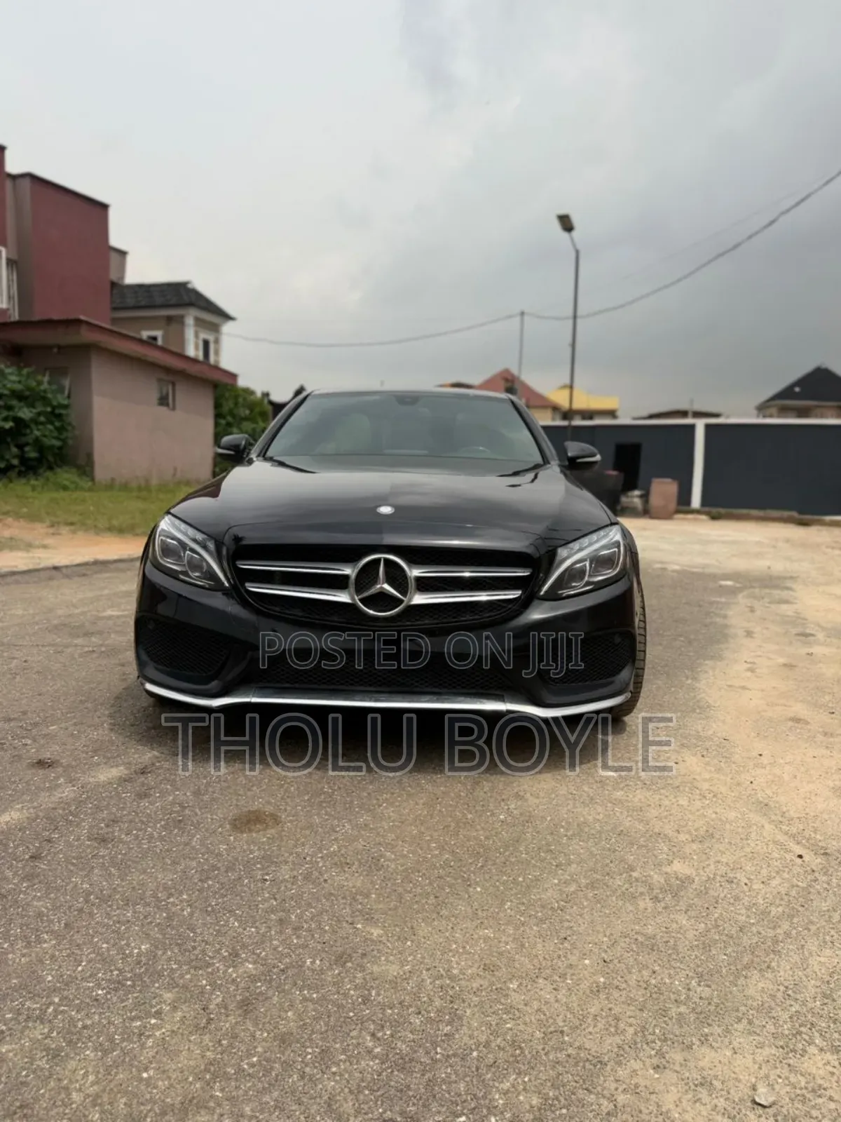 Mercedes-Benz C400 4Matic AWD Sedan (3.0L V6 7A) 2015 Black