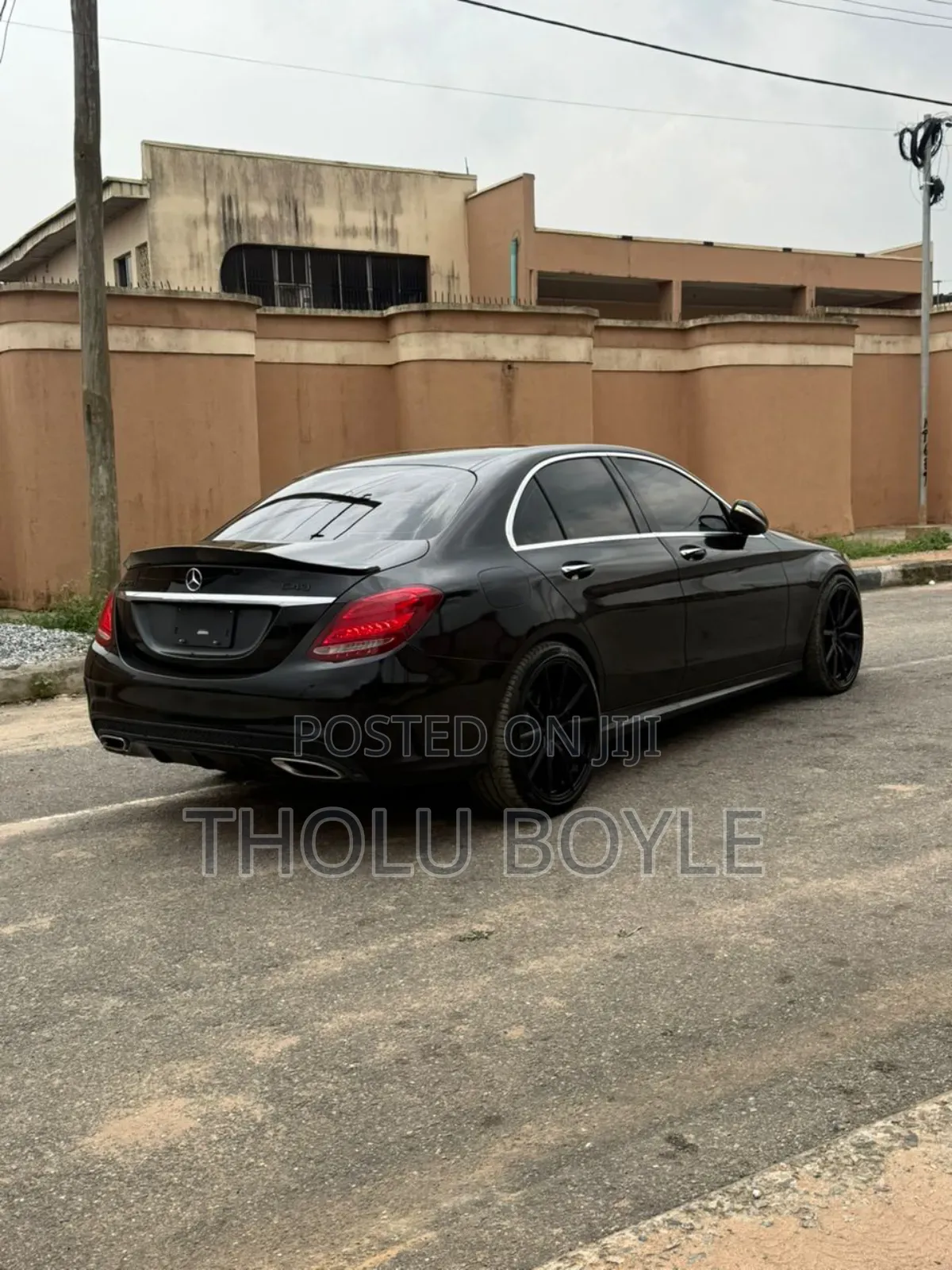 Mercedes-Benz C400 4Matic AWD Sedan (3.0L V6 7A) 2015 Black