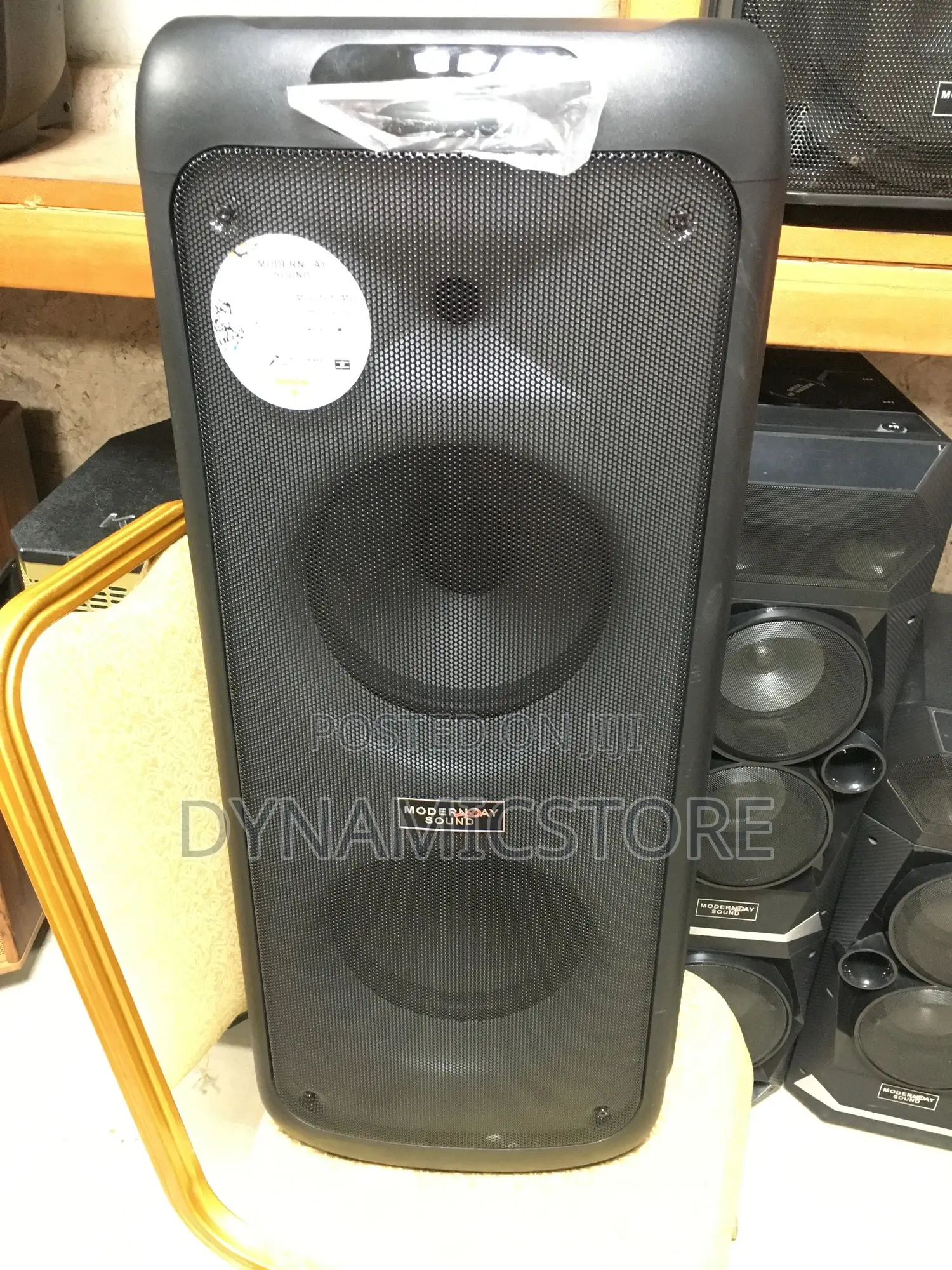 Modern Day 10000w Party Speaker With Microphone