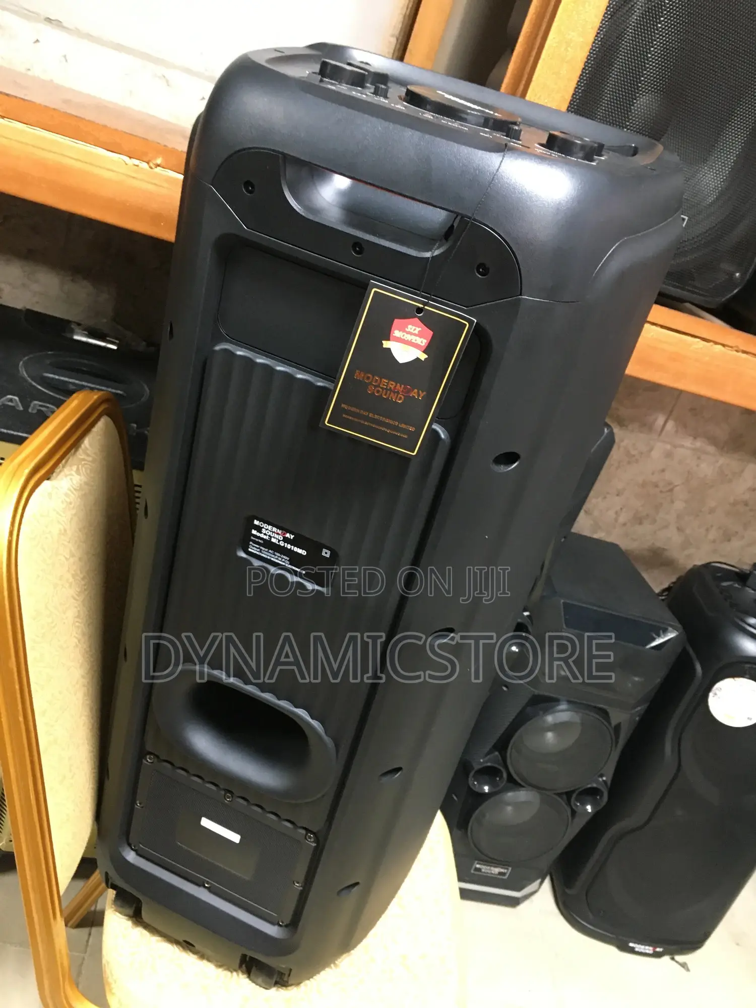 Modern Day 10000w Party Speaker With Microphone