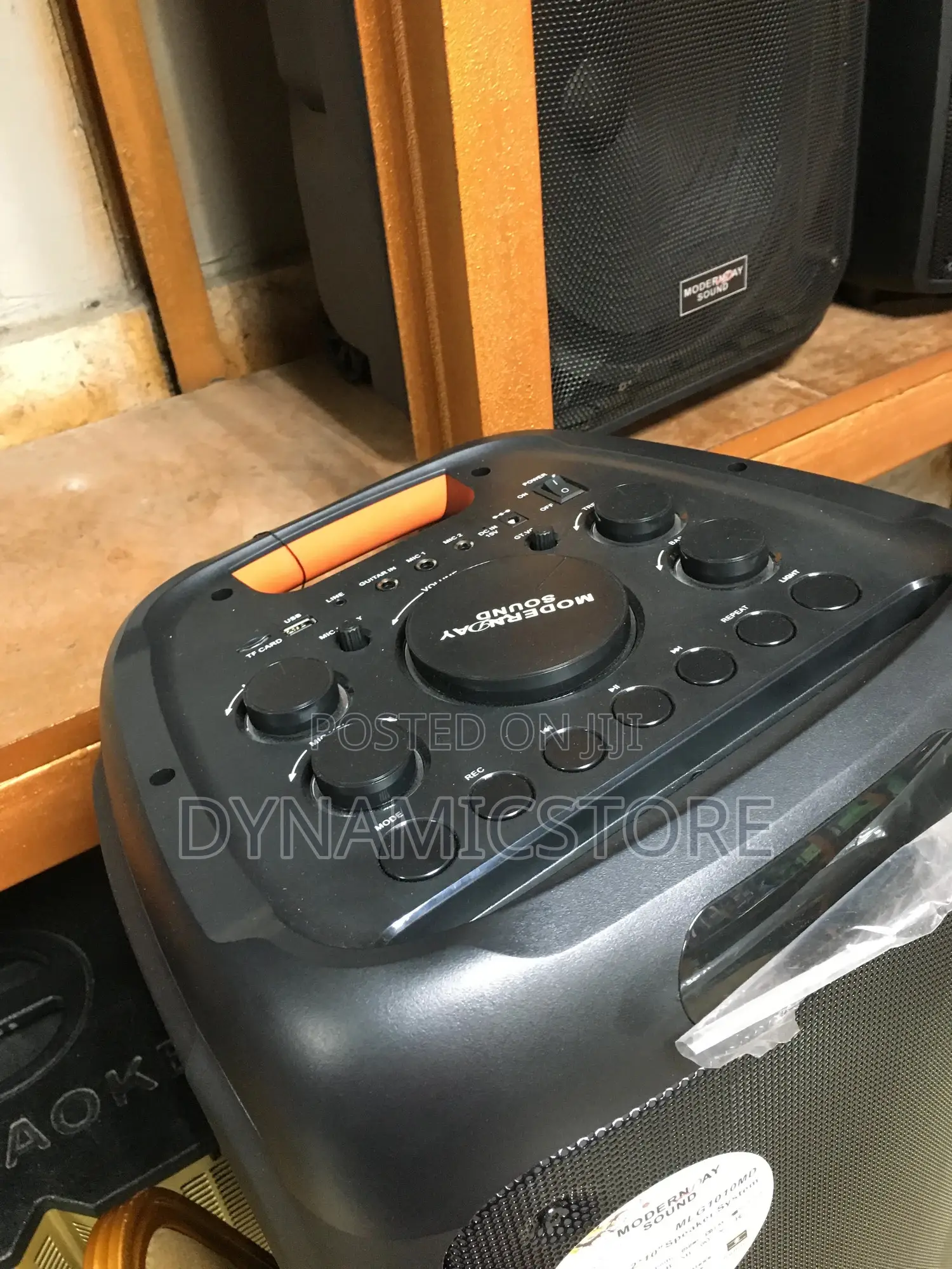 Modern Day 10000w Party Speaker With Microphone