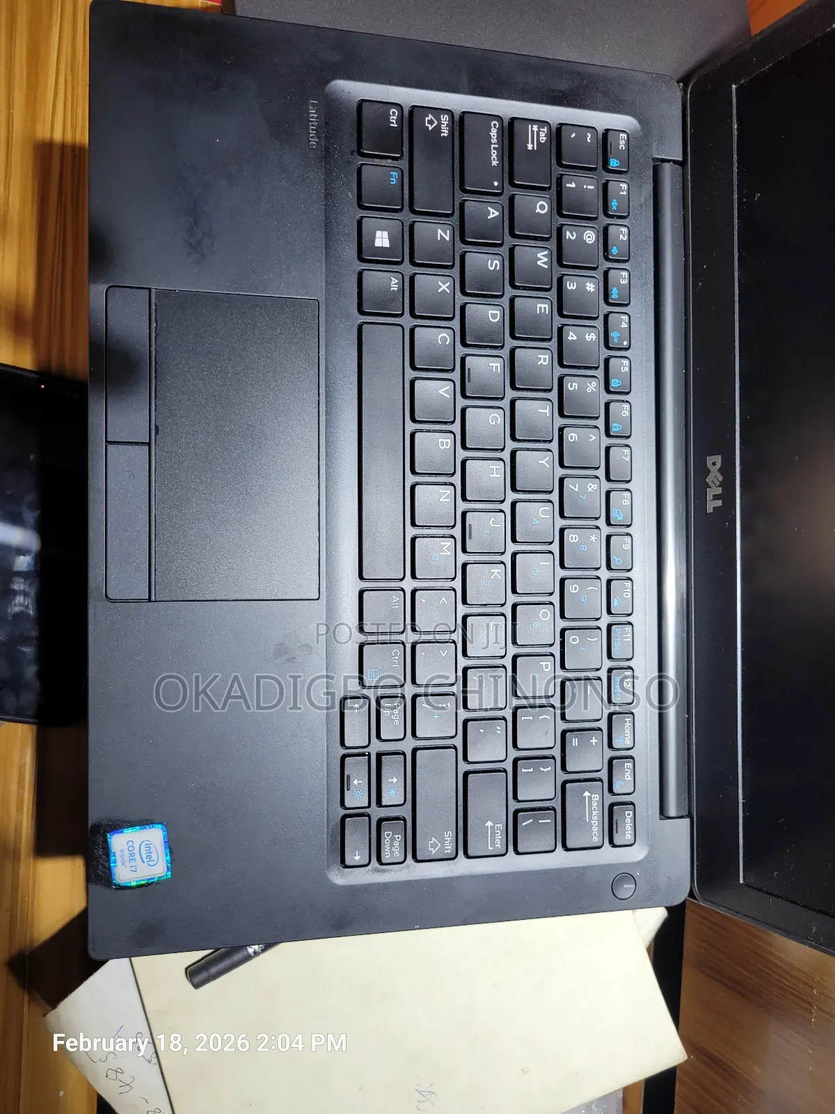 Laptop Dell Latitude 7280 8GB Intel Core I7 SSD 256GB