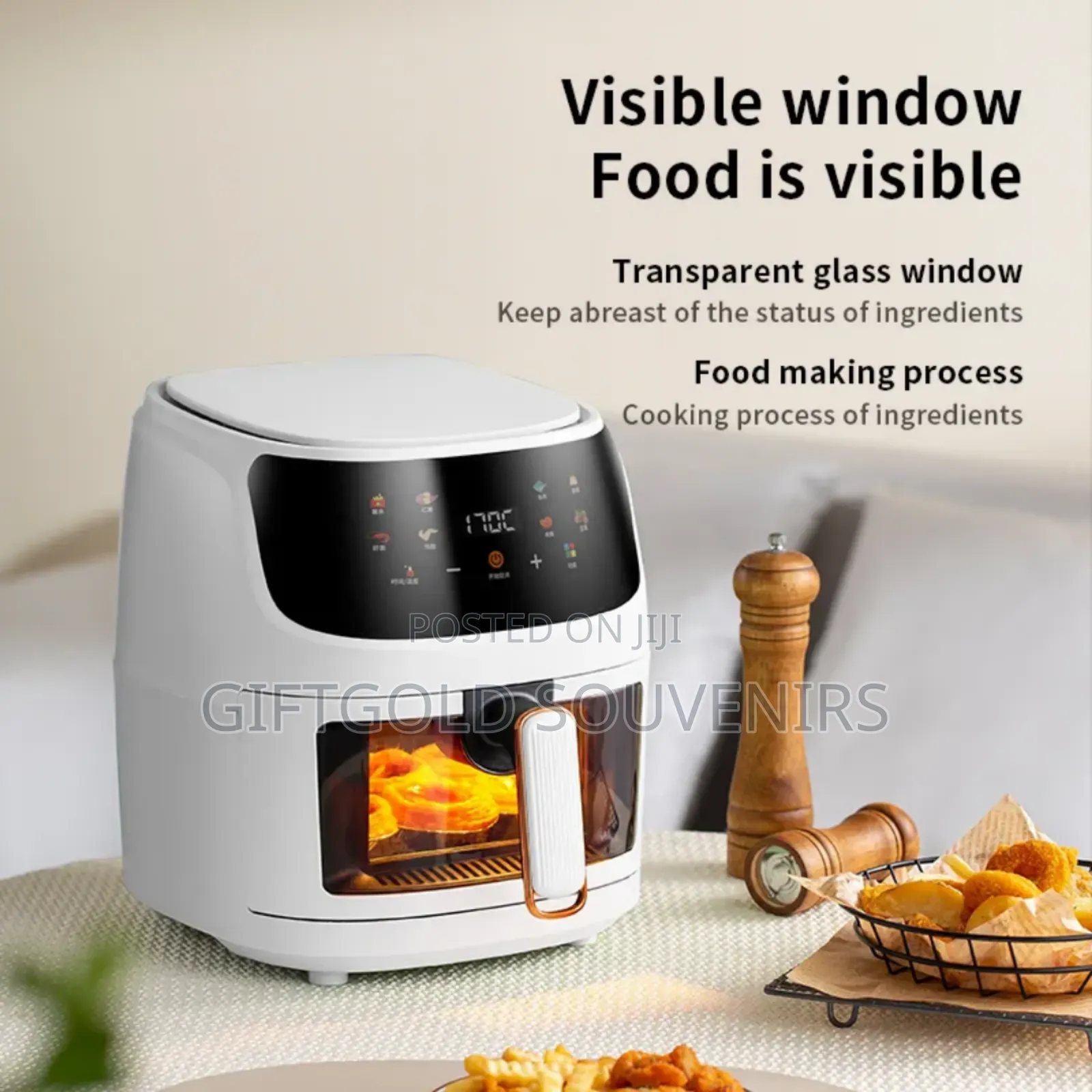Digital Silver Crest 8l Air Fryer