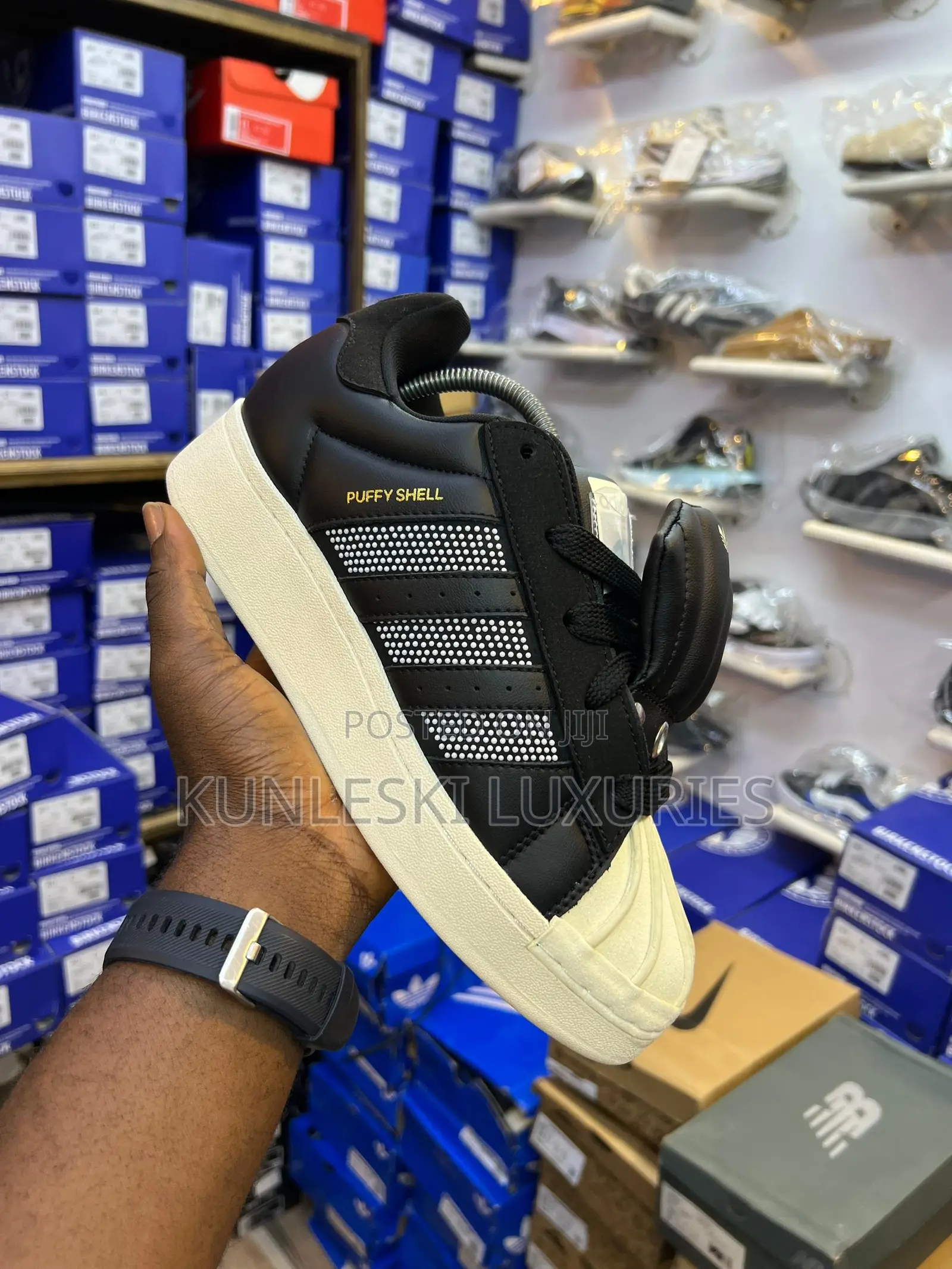Original Gail X Adidas Superstar Puff Shell Sneakers
