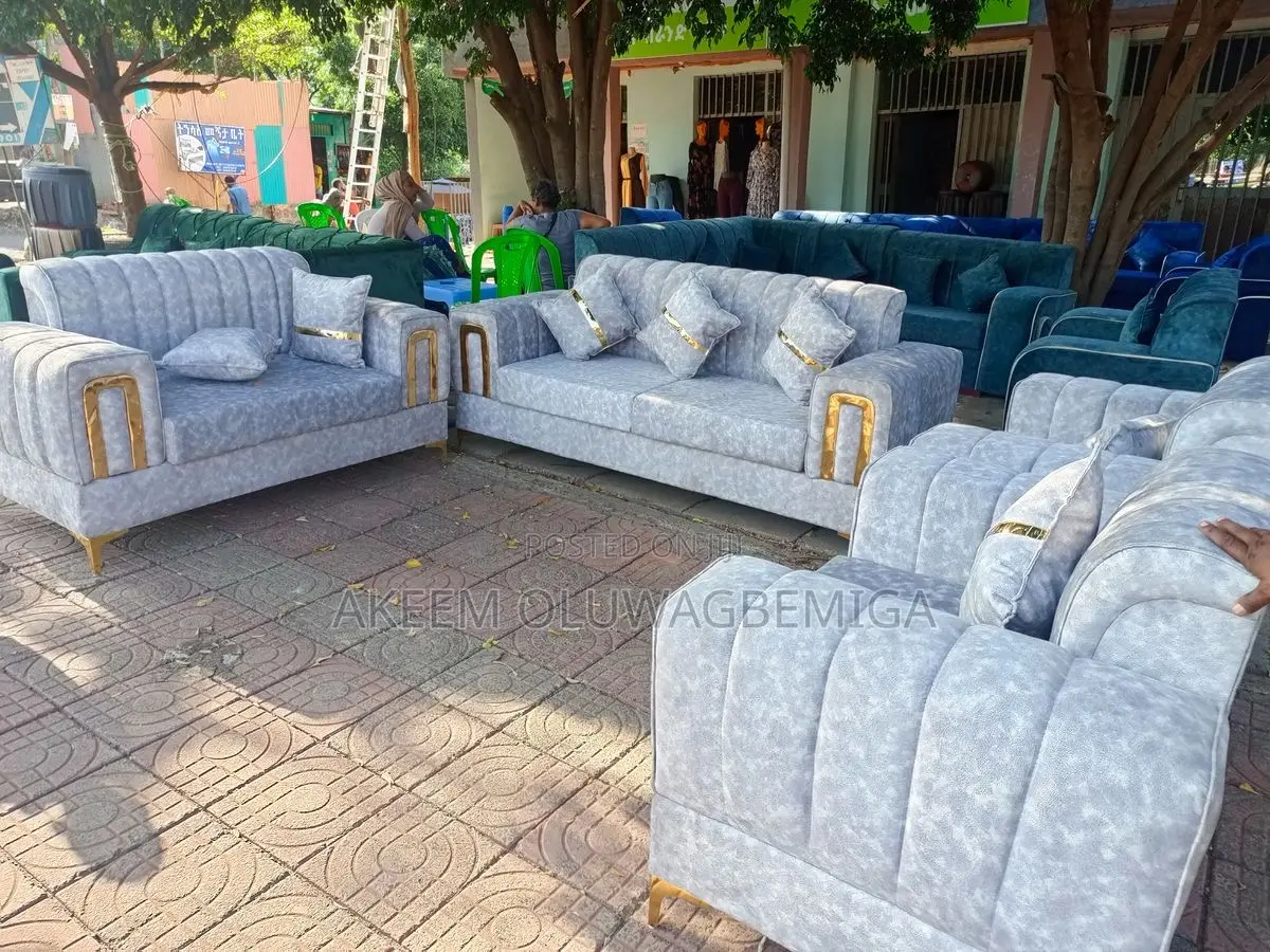 Complete 7 Seater Set of Sofa Chair