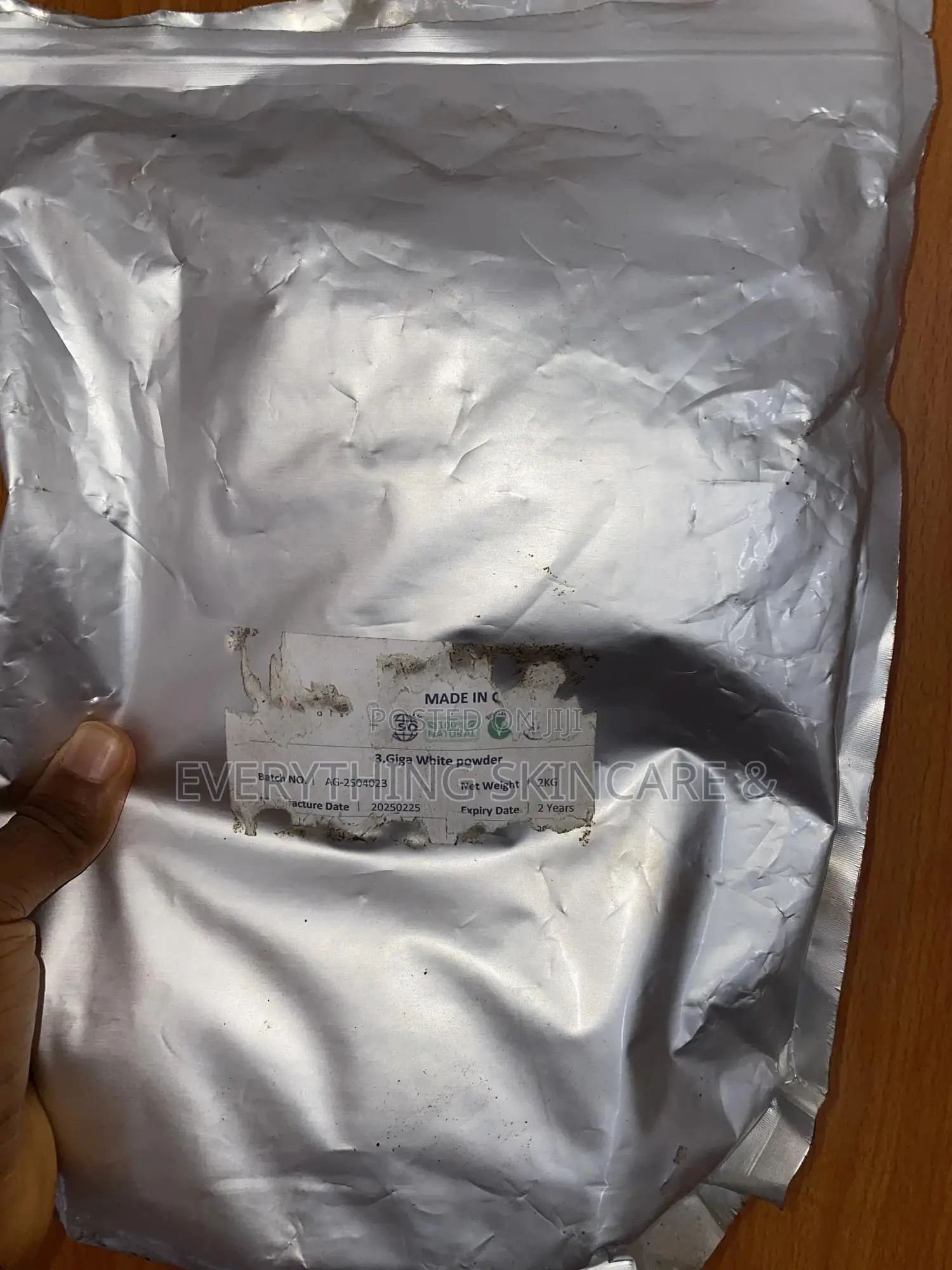 Giga White Powder( 250 Gram Is 17,500)